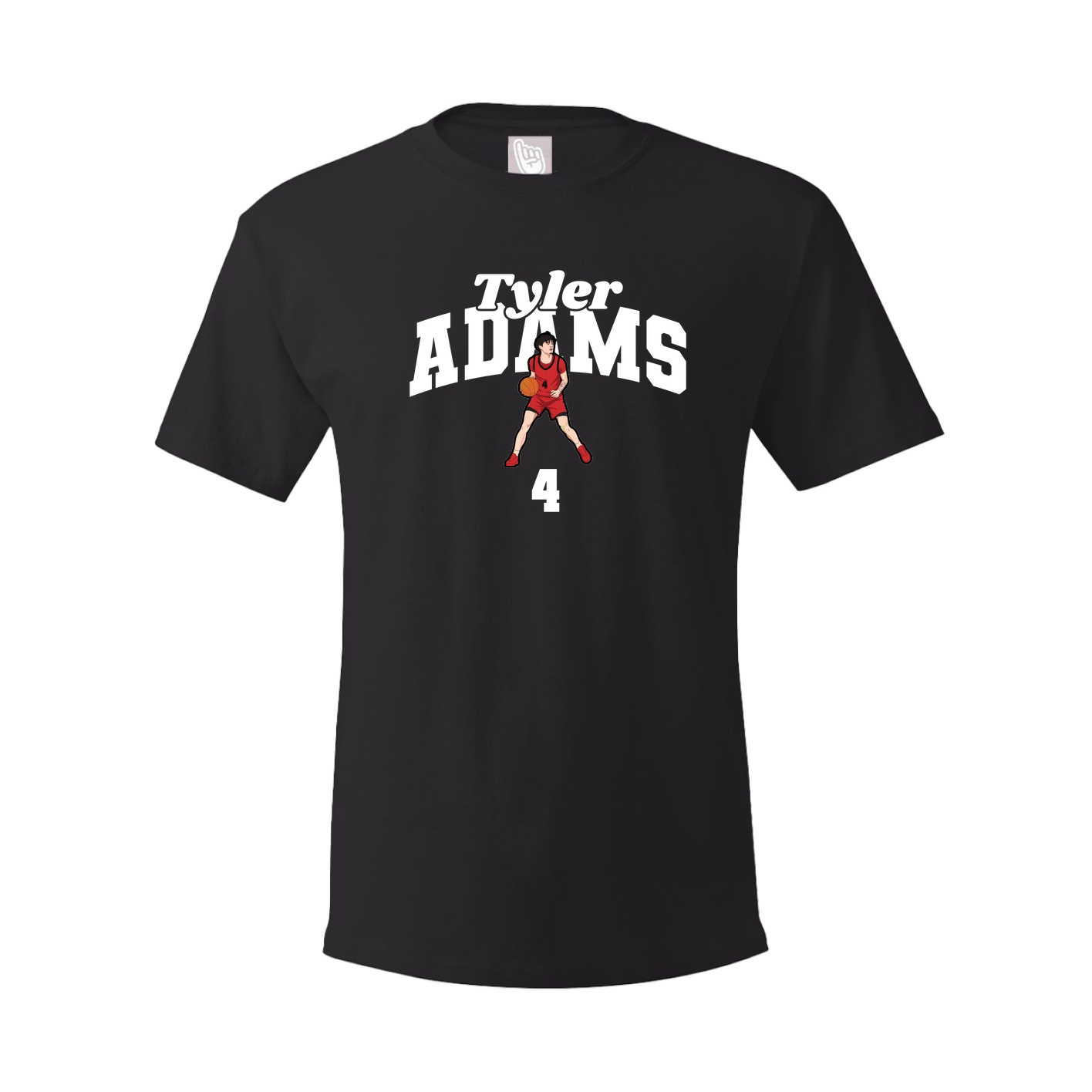 Tee — Signature Arch in Black