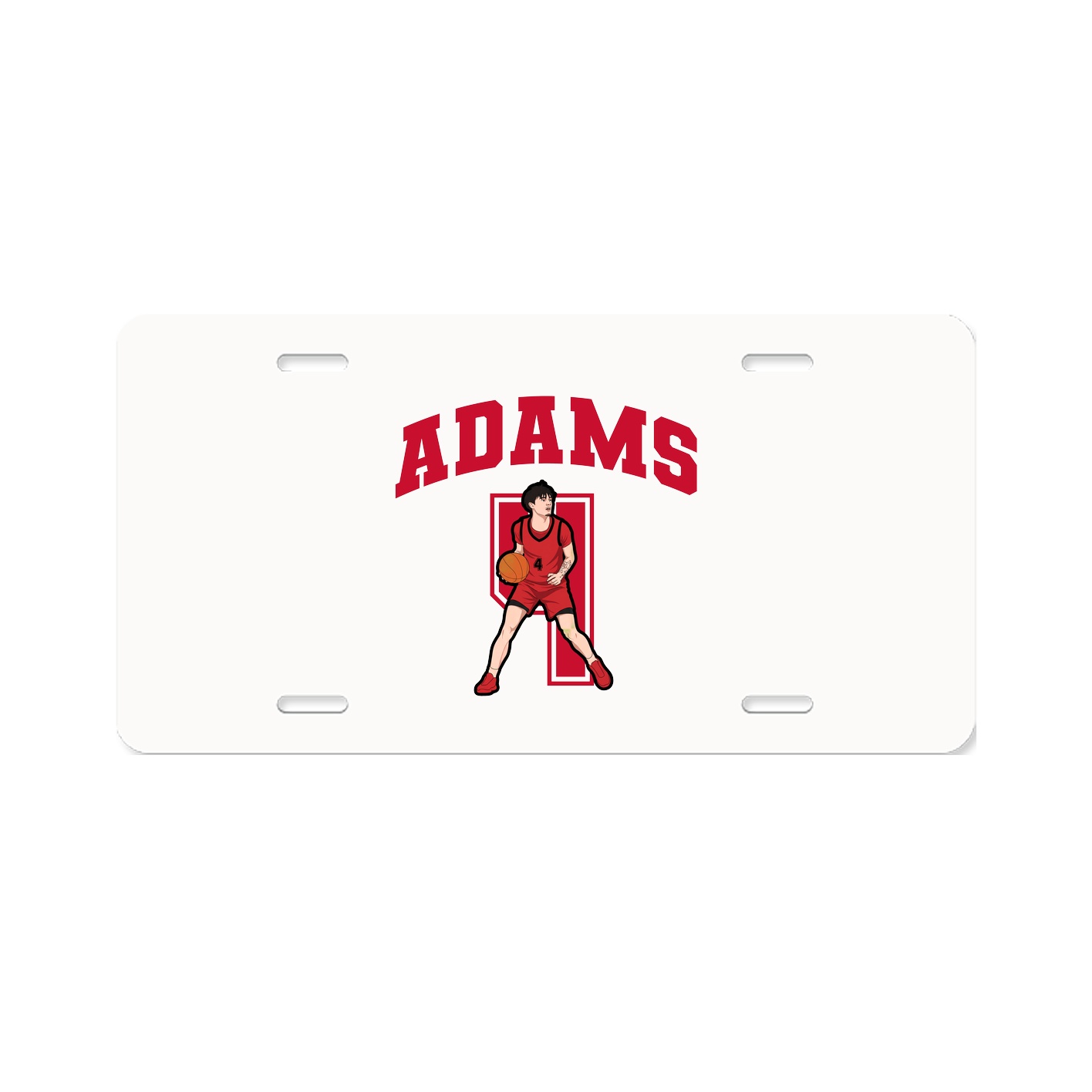 License Plate — Number in Classic