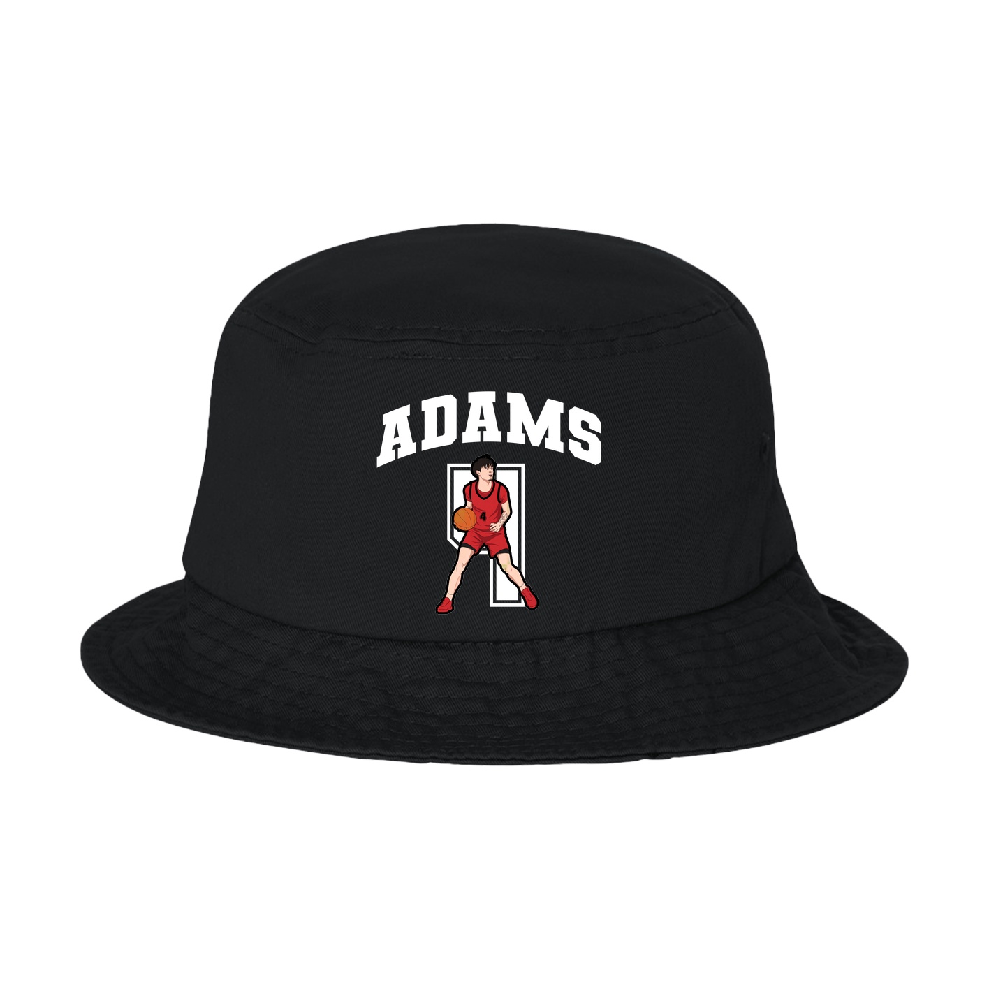 Bucket Cap — Number in Black