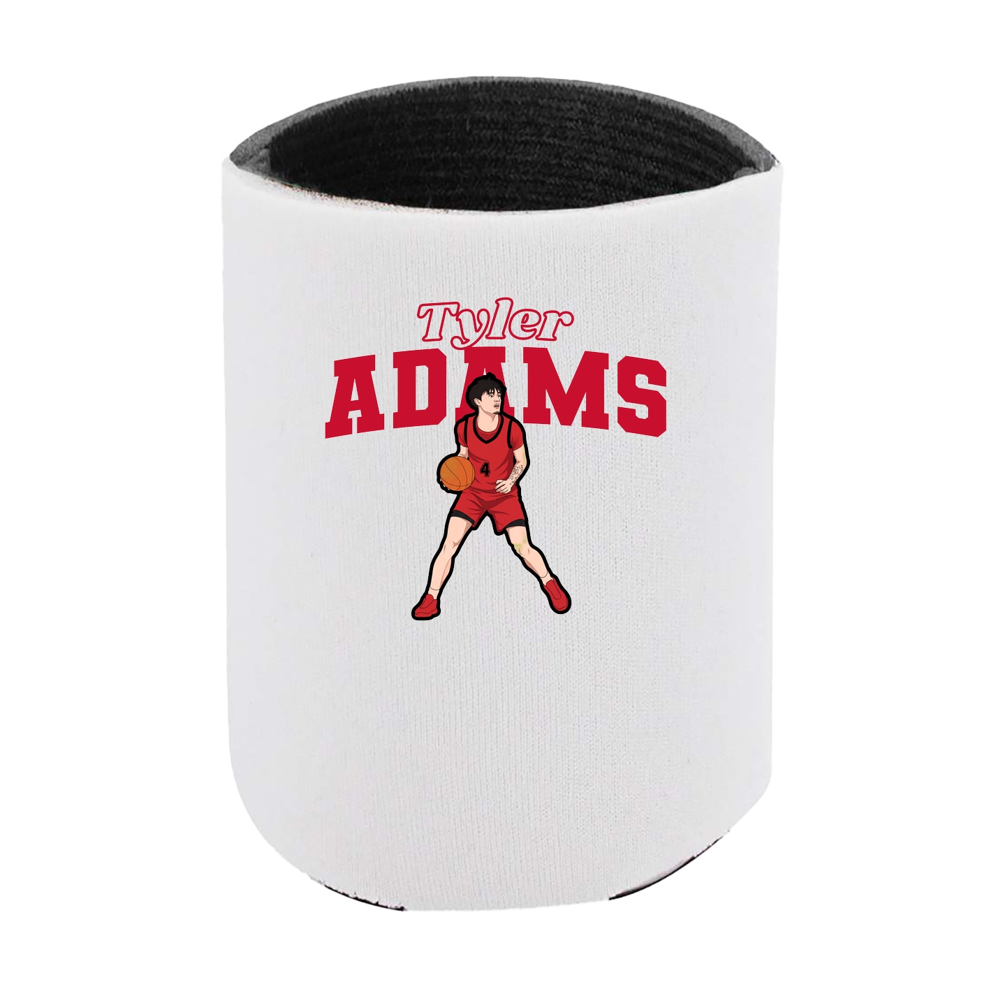 Can Holder — Name Arch in White