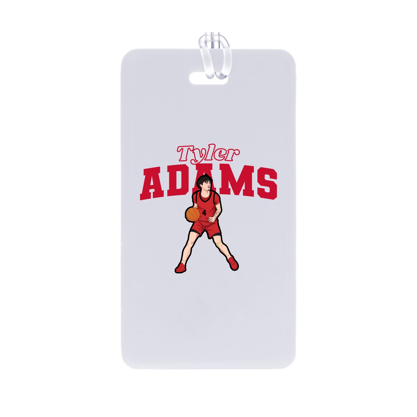 Bag Tag — Name Arch in Classic