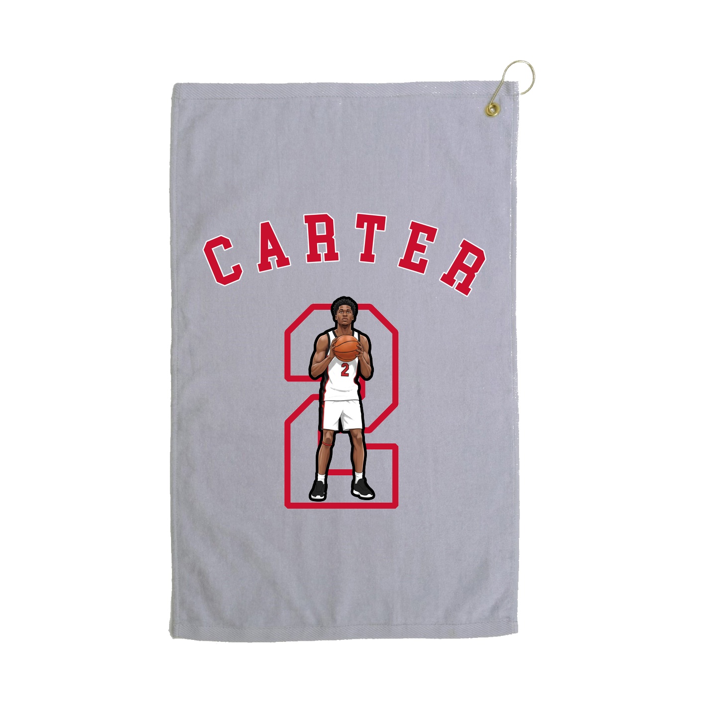 Golf Towel — Shirsey Arch in Grey