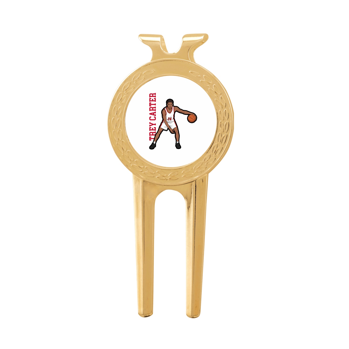Divot Tool with Ball Marker — Name Vertical in Classic