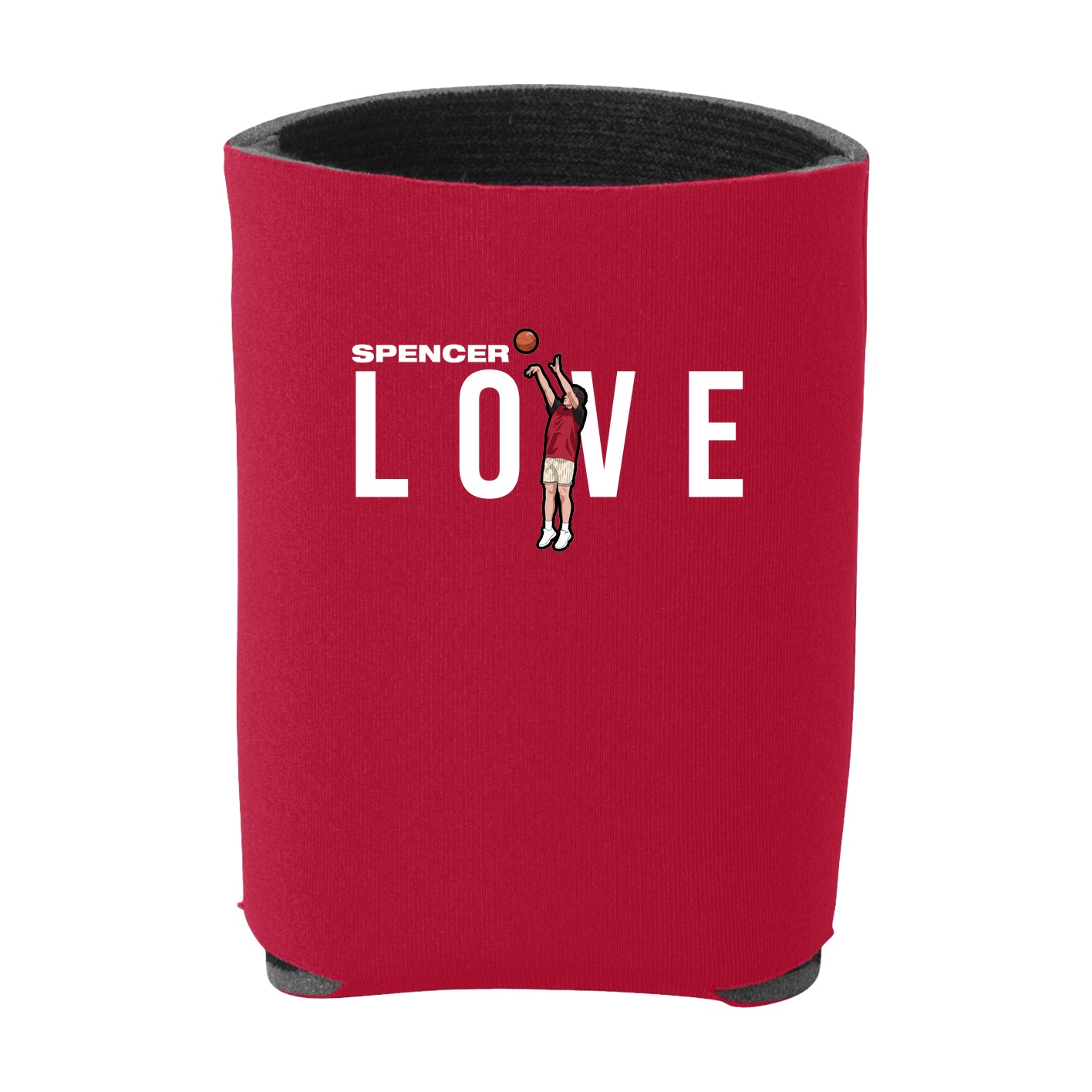 Can Holder — Player Name in Red