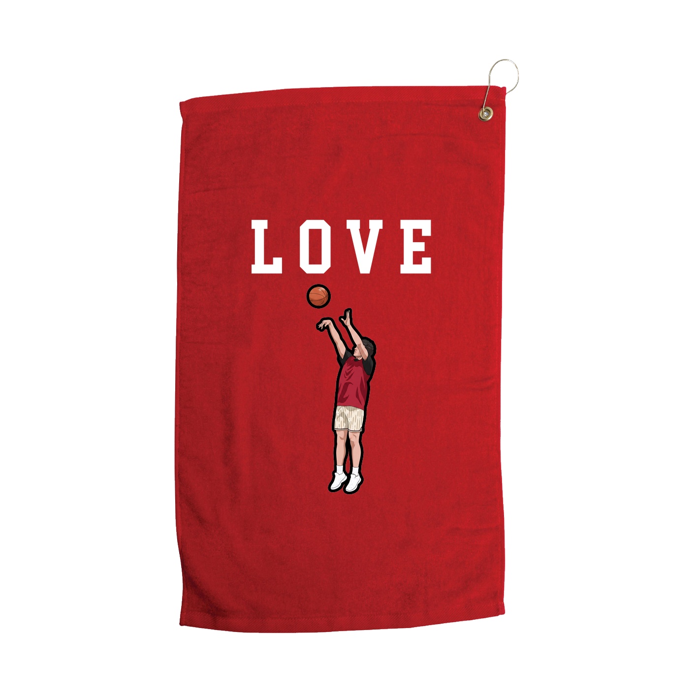 Golf Towel — Shirsey in Red