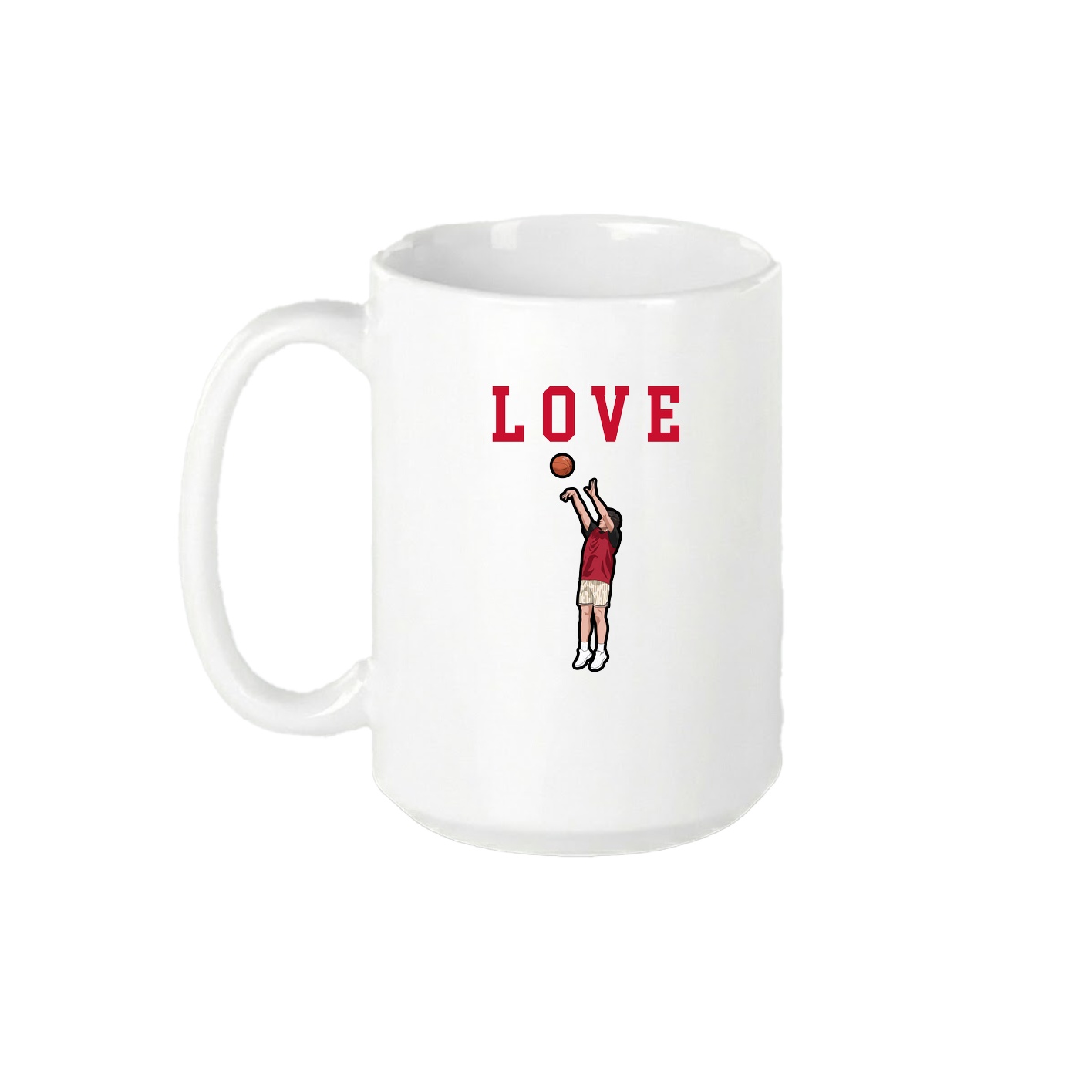 15oz Coffee Mug — Shirsey in White