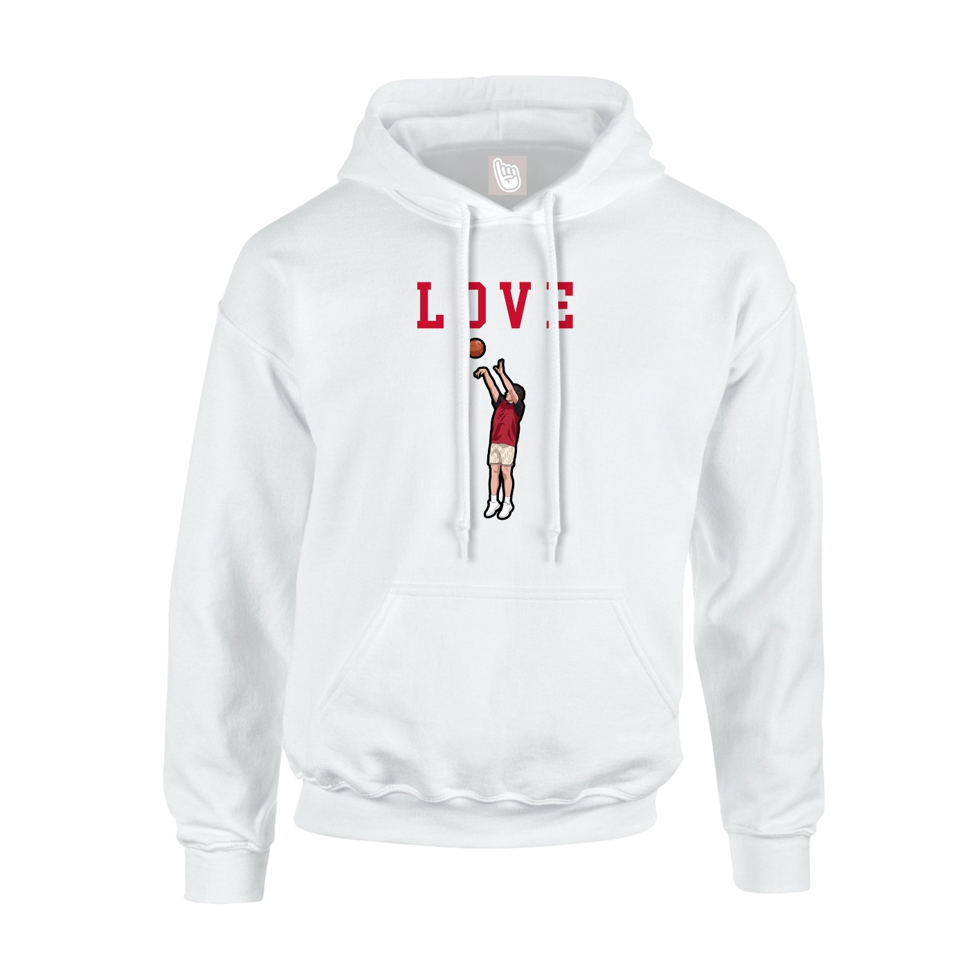 Youth Hoodie — Shirsey in White