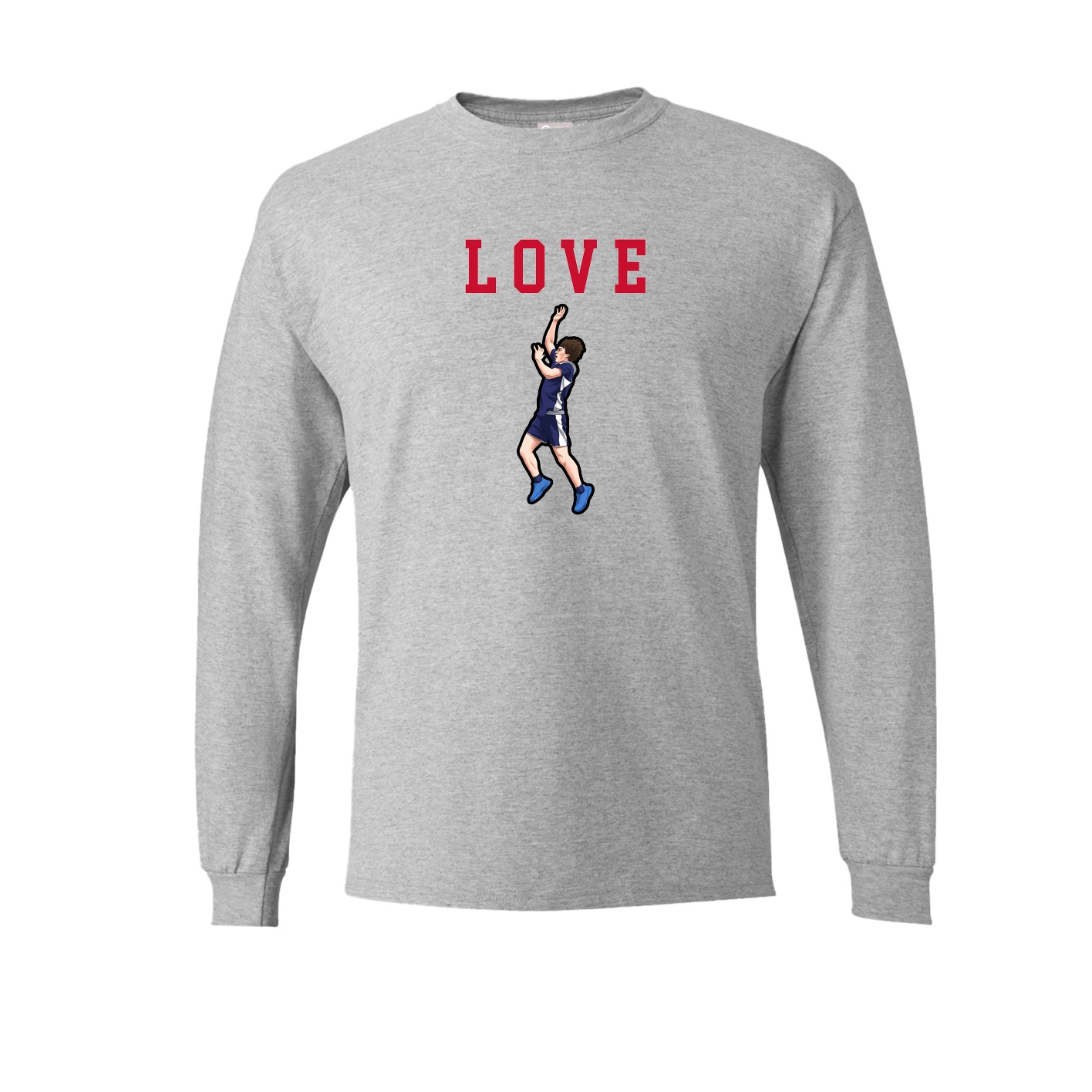 Long Sleeve Tee — Shirsey in Grey