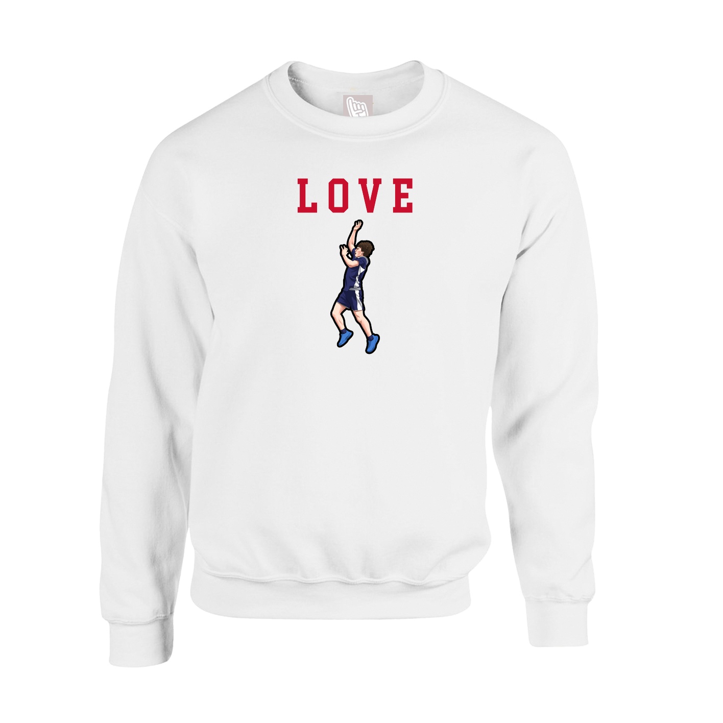 Fleece Crew — Shirsey in White