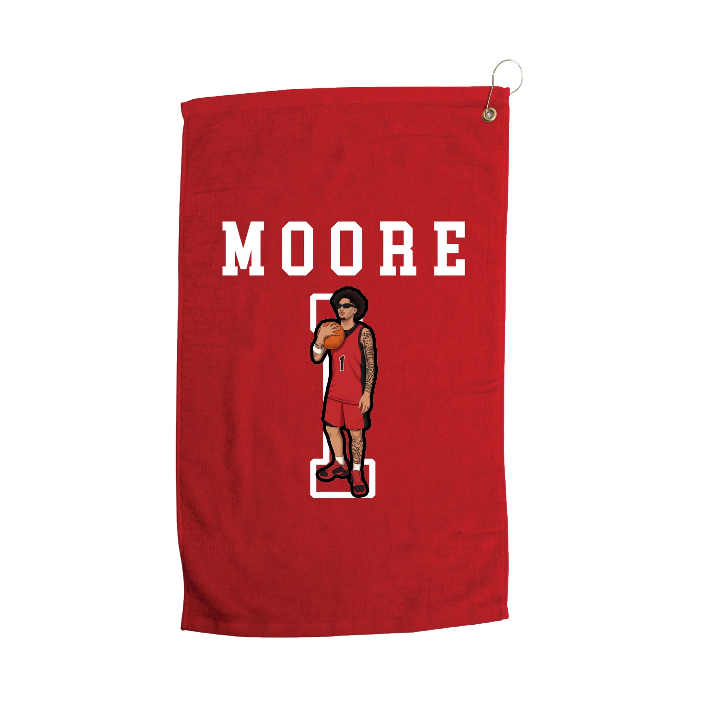 Golf Towel — Shirsey in Red