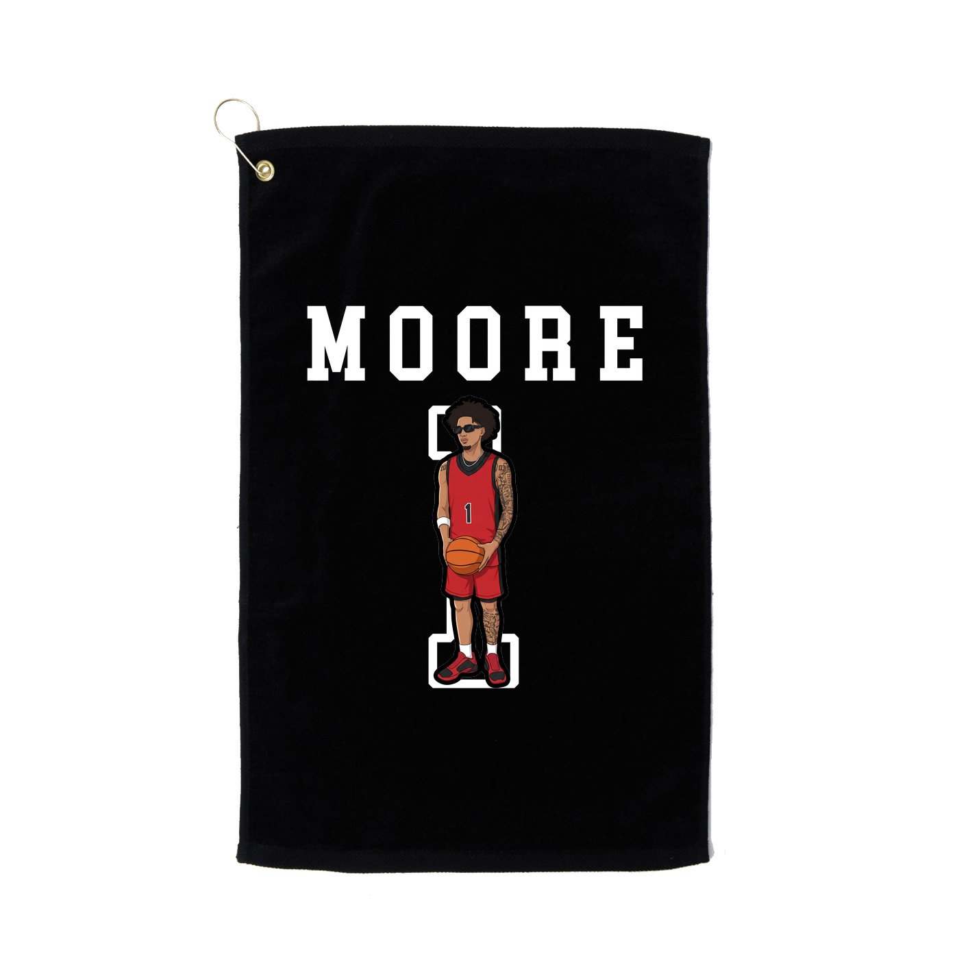 Golf Towel — Shirsey in Black