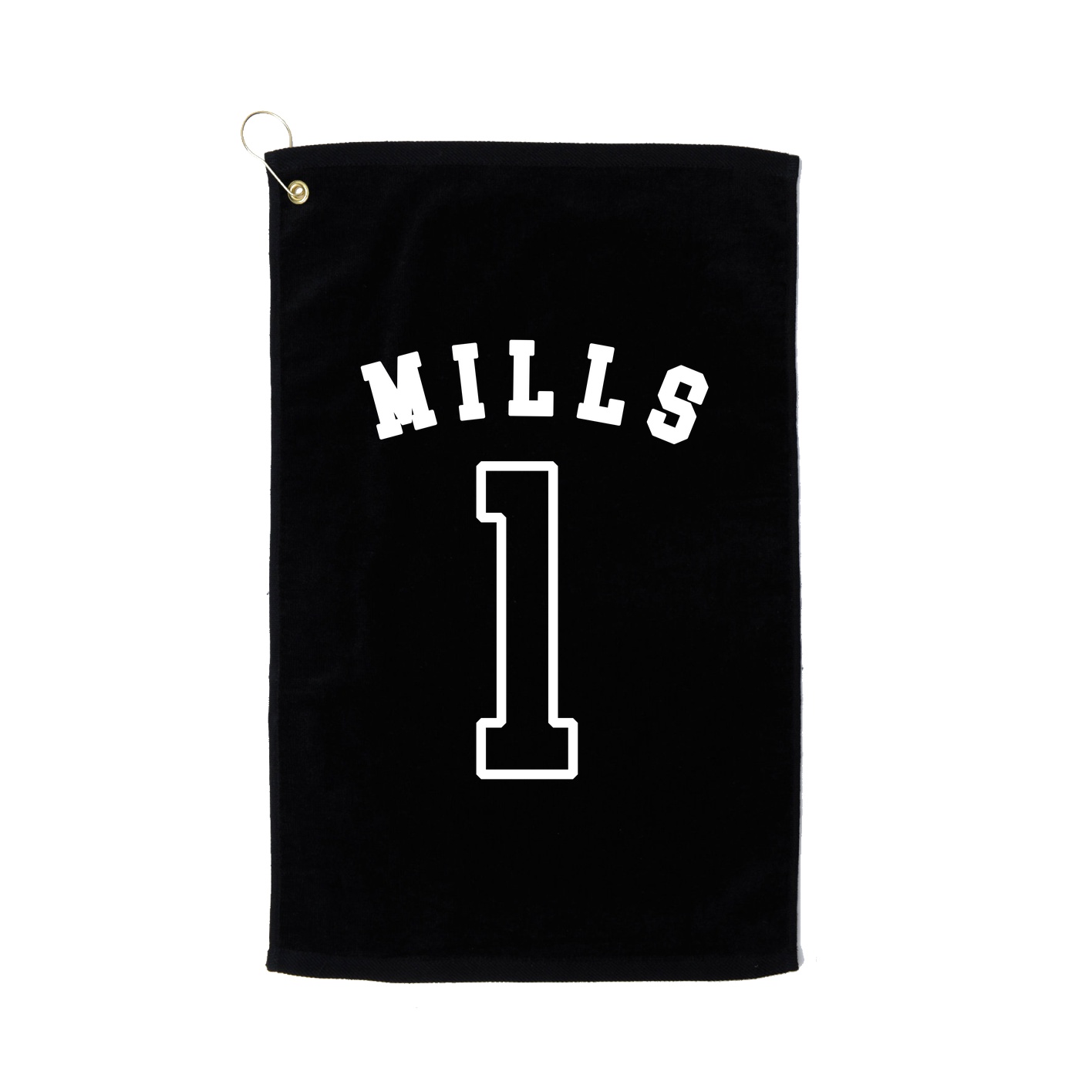 Golf Towel — Shirsey Arch in Black