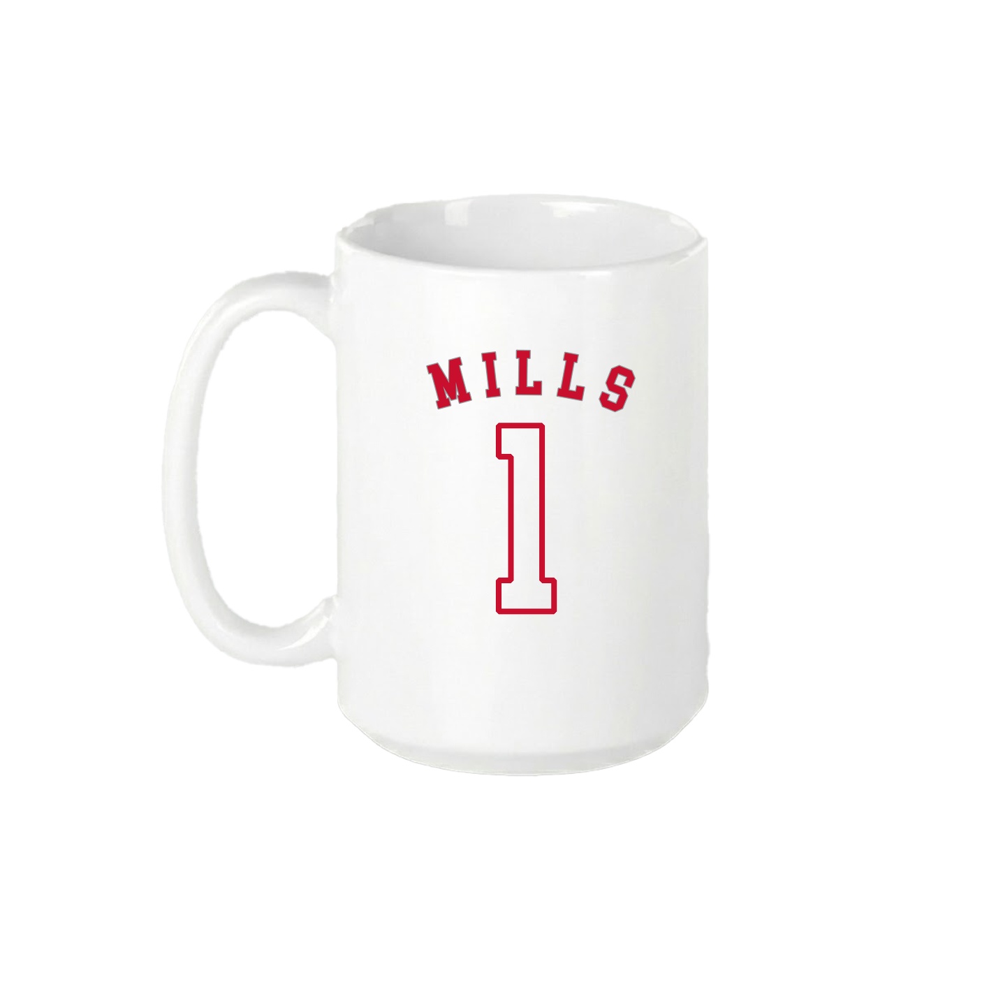 15oz Coffee Mug — Shirsey Arch in White
