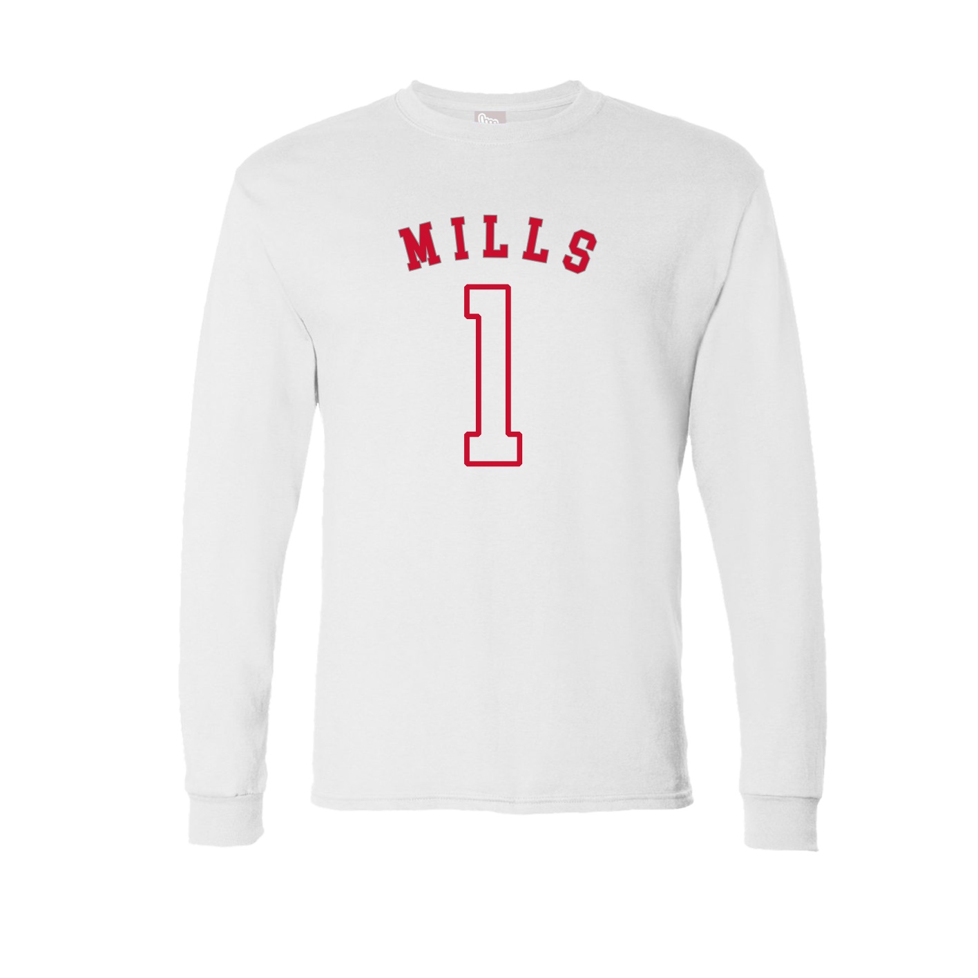 Long Sleeve Tee — Shirsey Arch in White