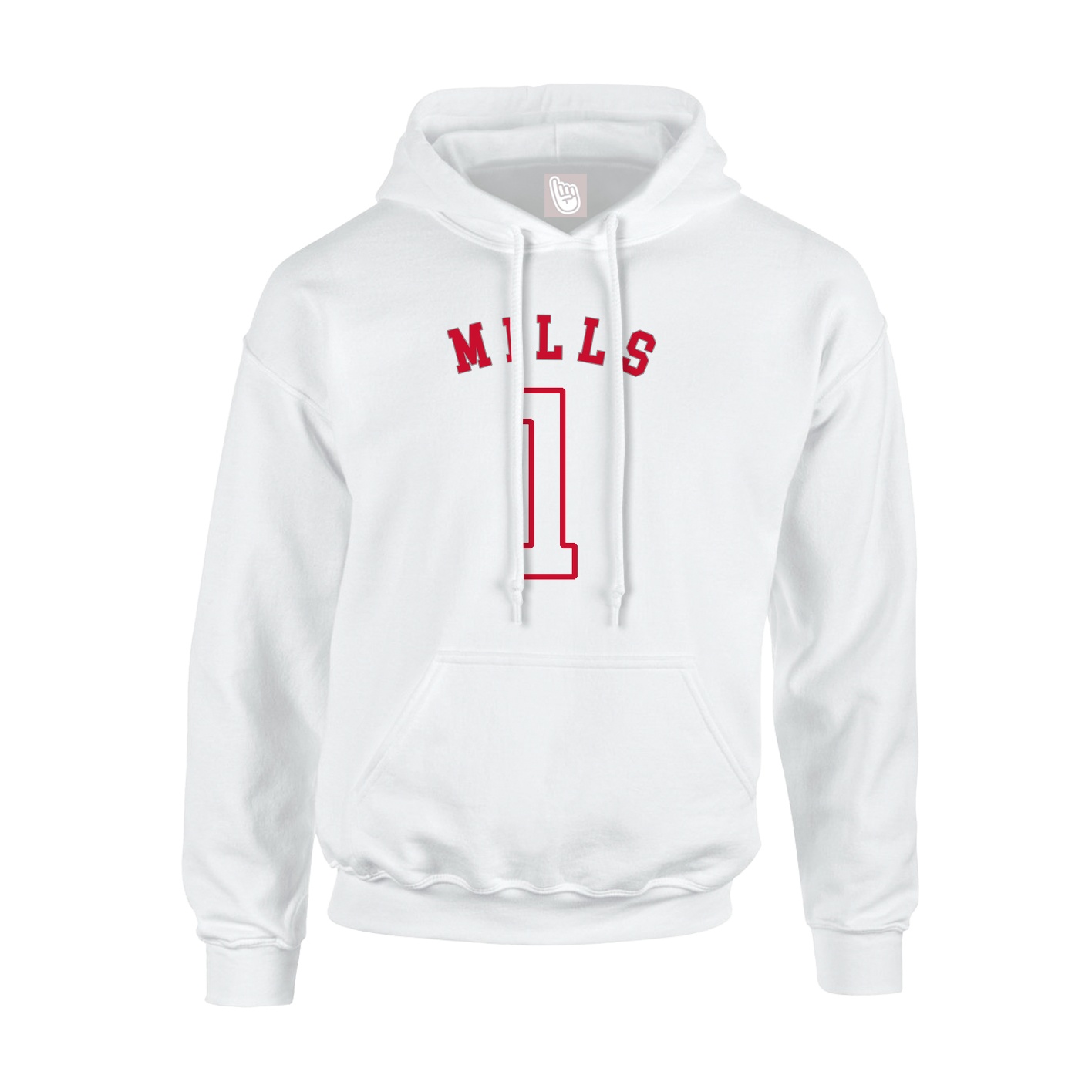 Hoodie — Shirsey Arch in White