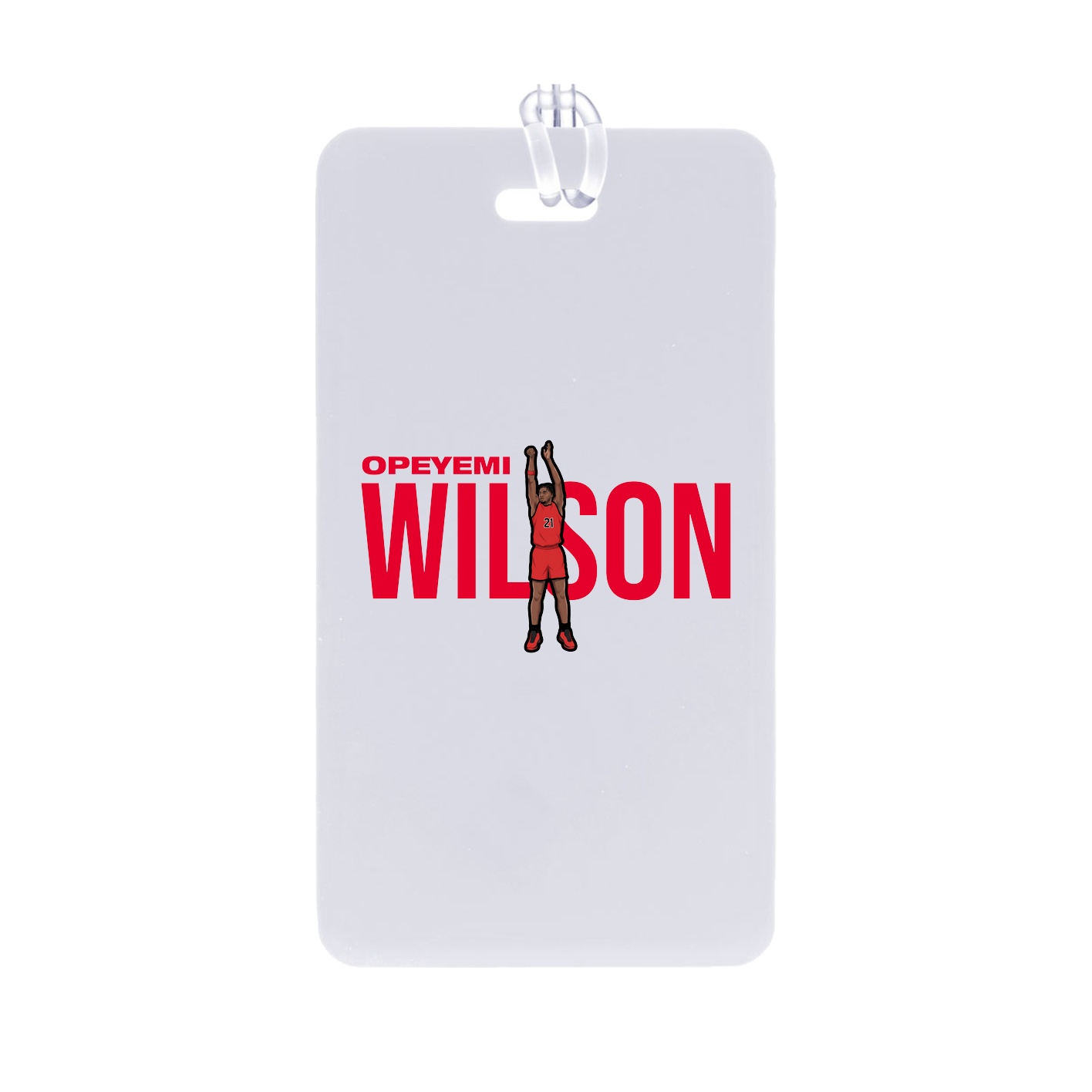Bag Tag — Player Name in Classic