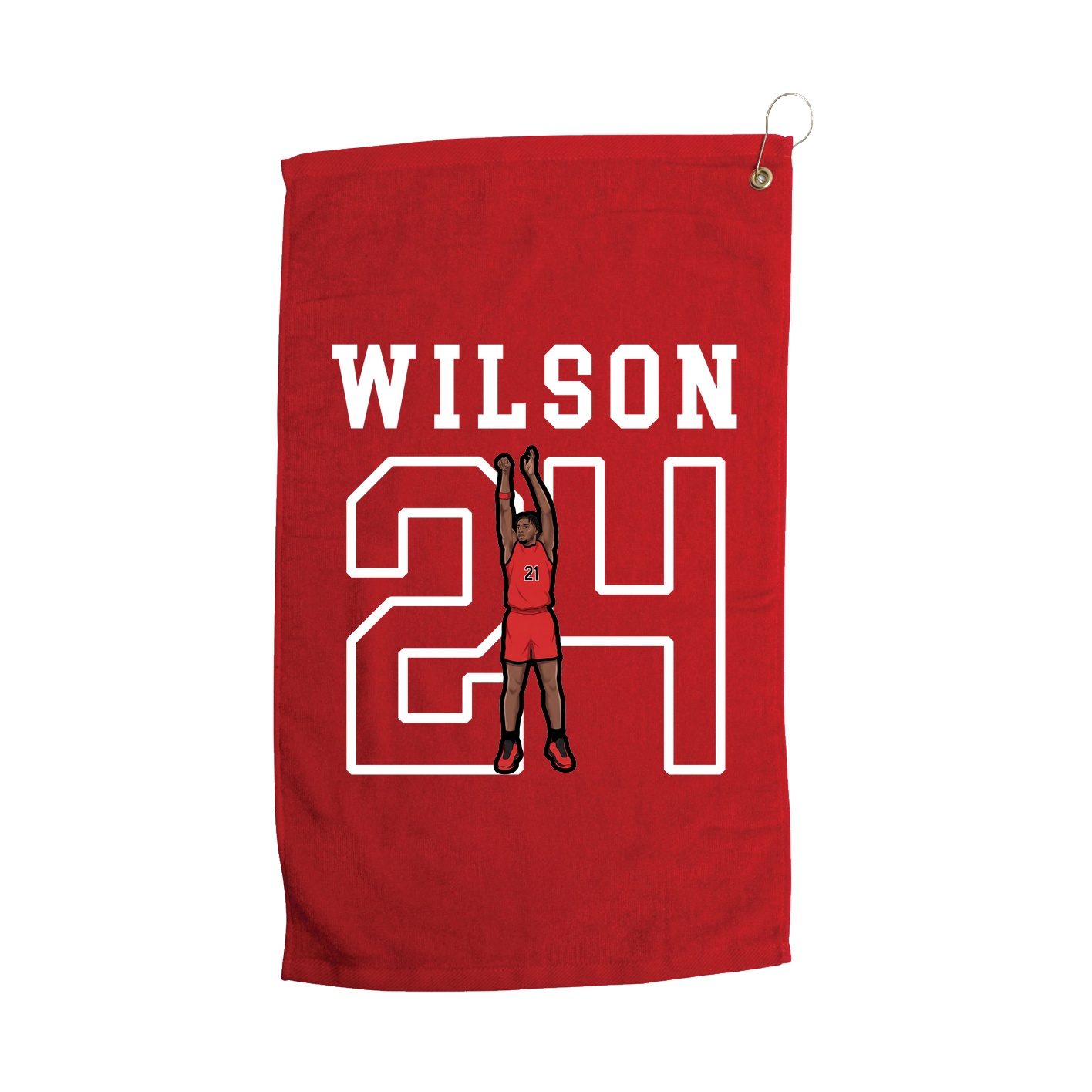 Golf Towel — Shirsey in Red