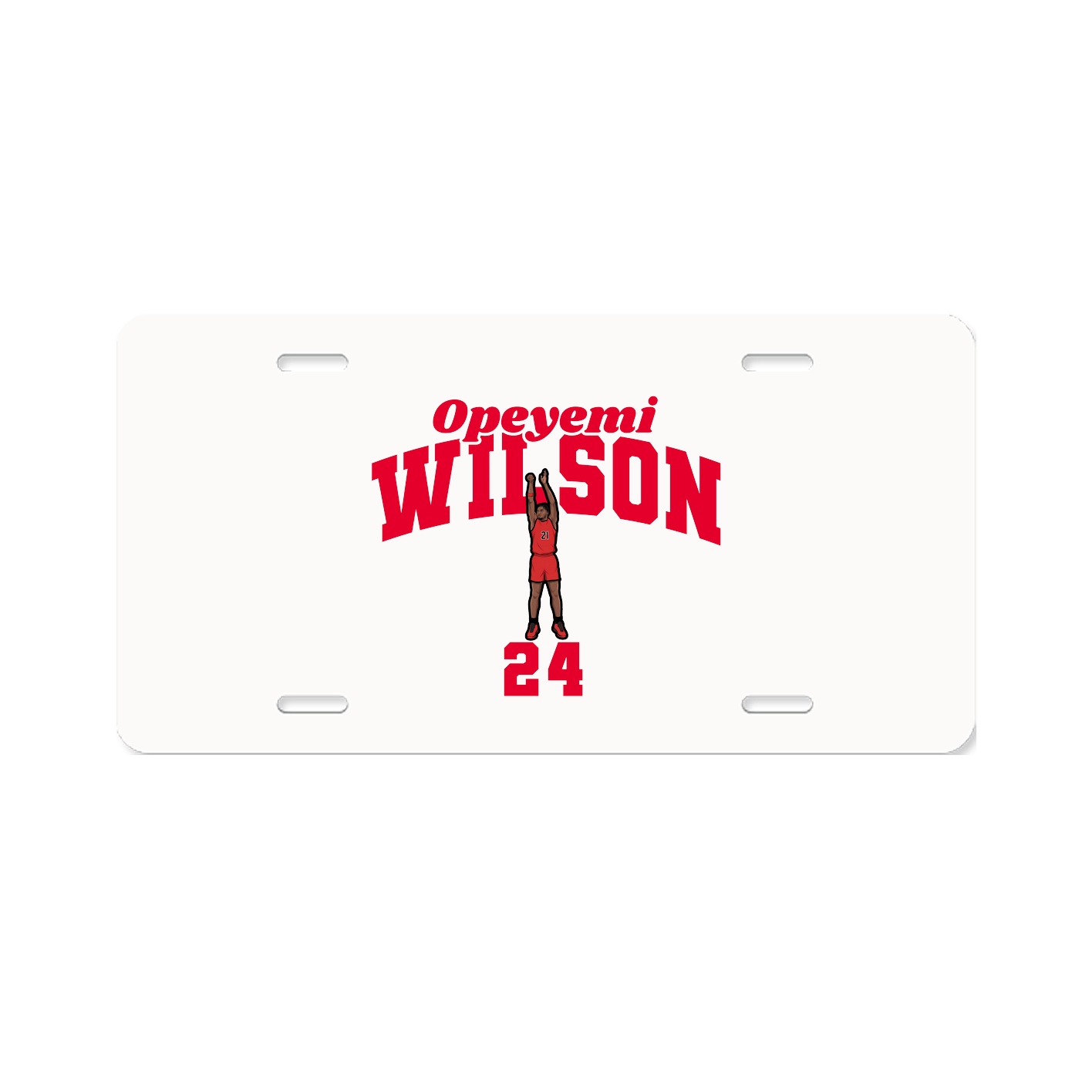 License Plate — Signature Arch in Classic