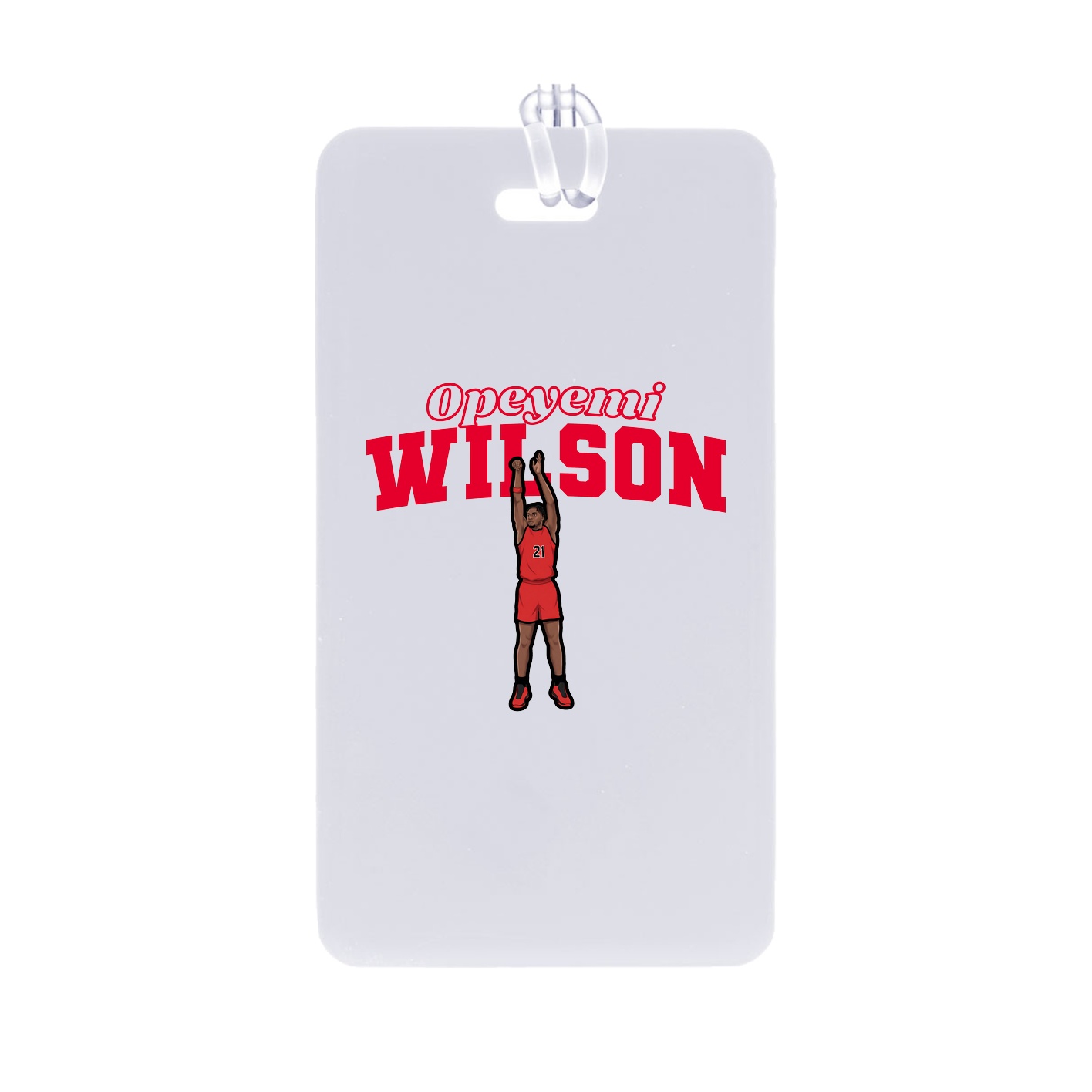 Bag Tag — Name Arch in Classic