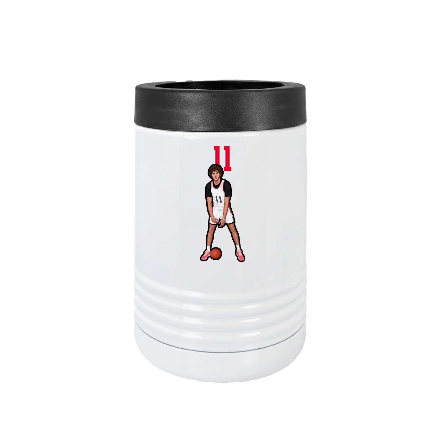 Beverage Holder — Number Top in White