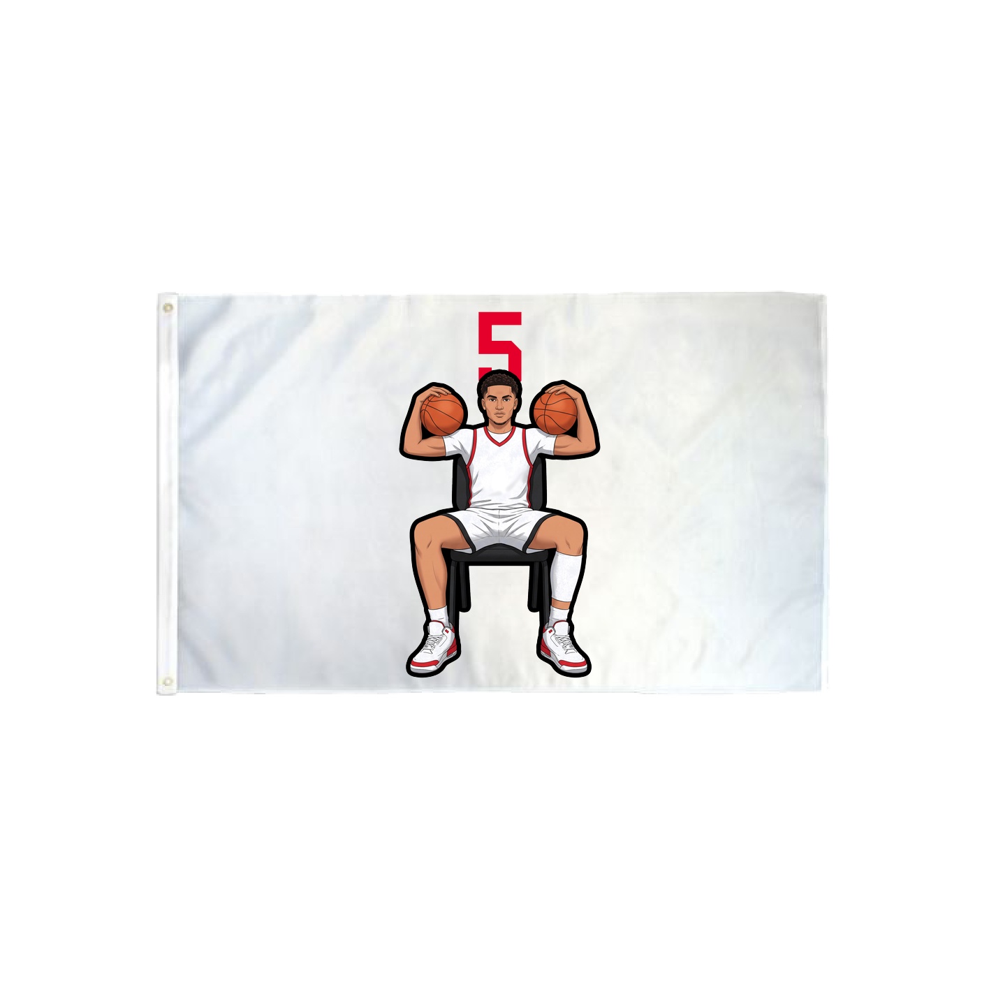3x5 Flag — Number Top in Classic