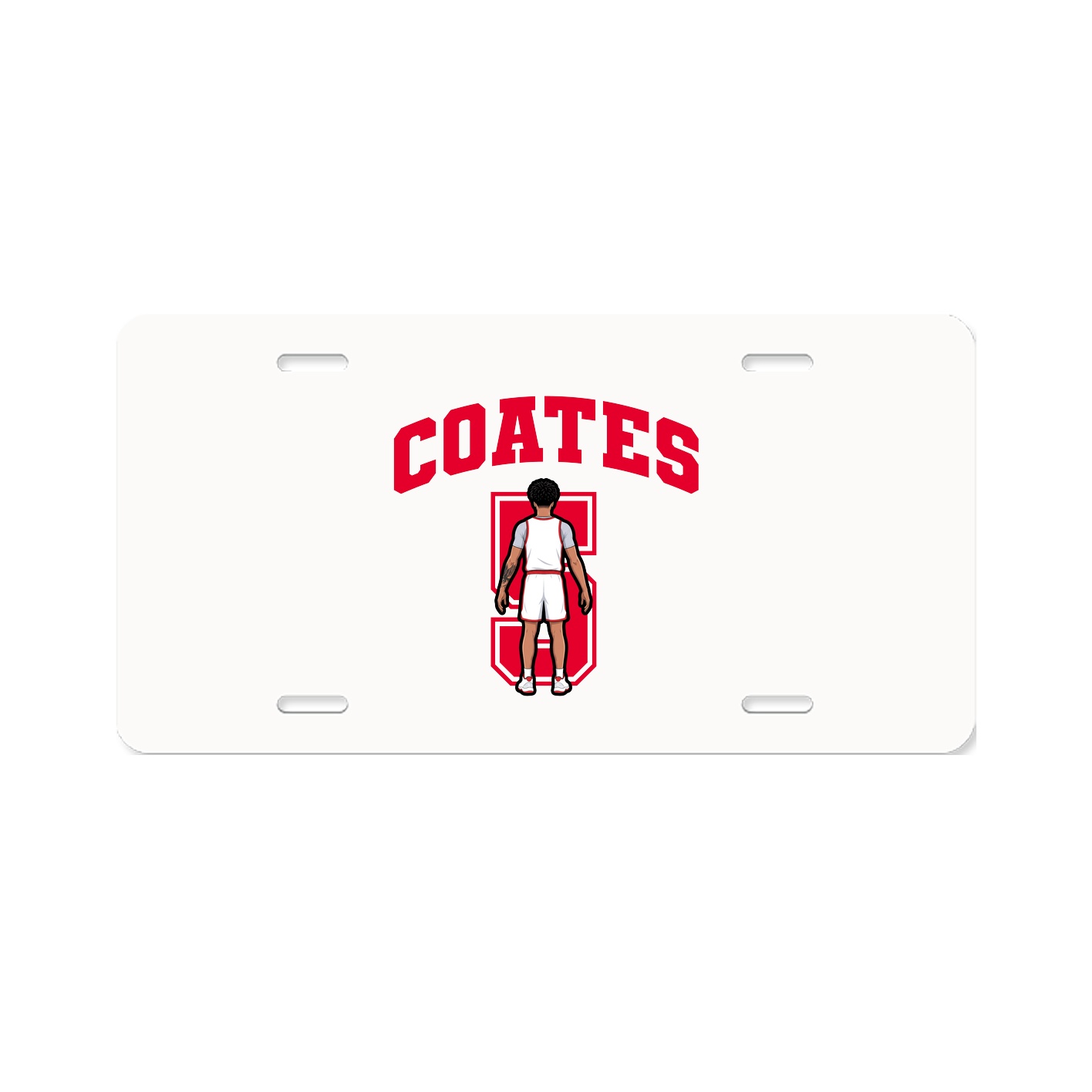 License Plate — Number in Classic