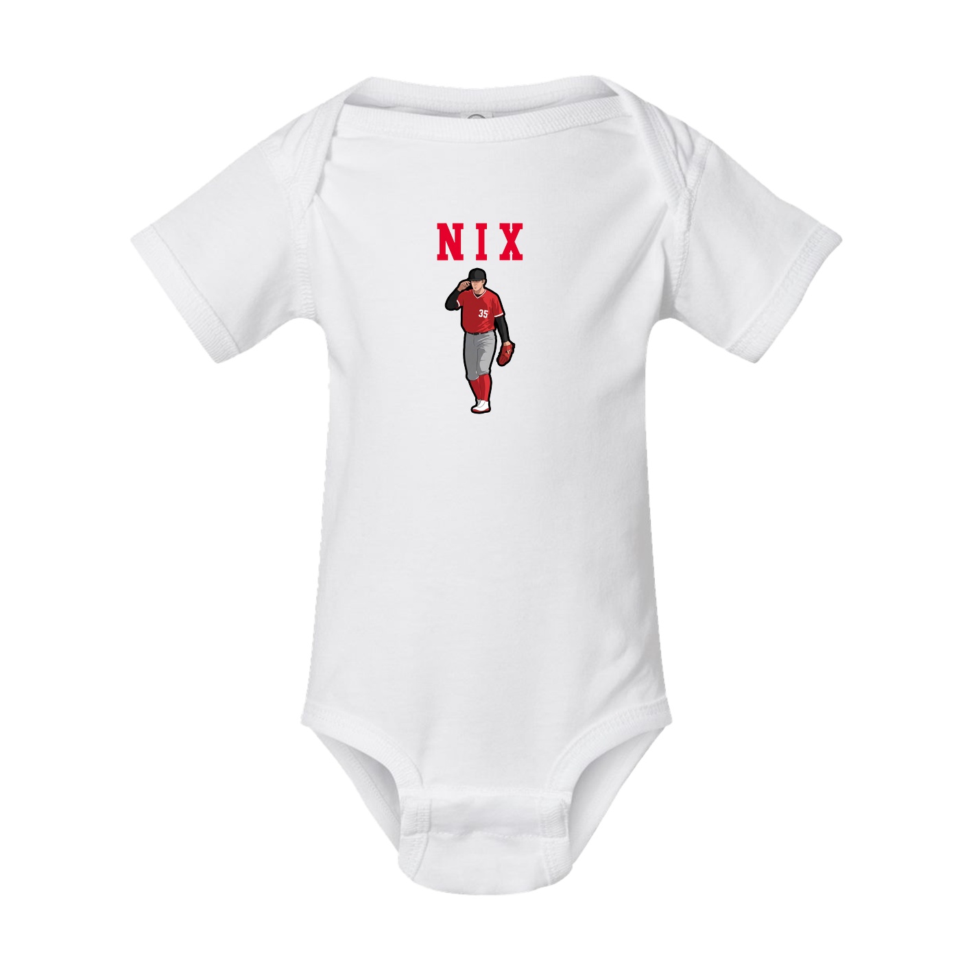 Baby Onesie — Shirsey in White