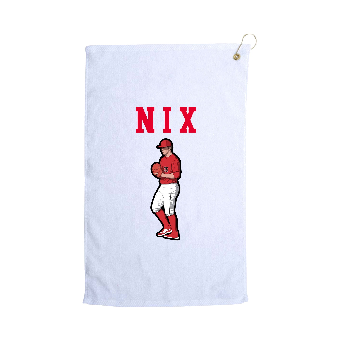 Golf Towel — Shirsey in White