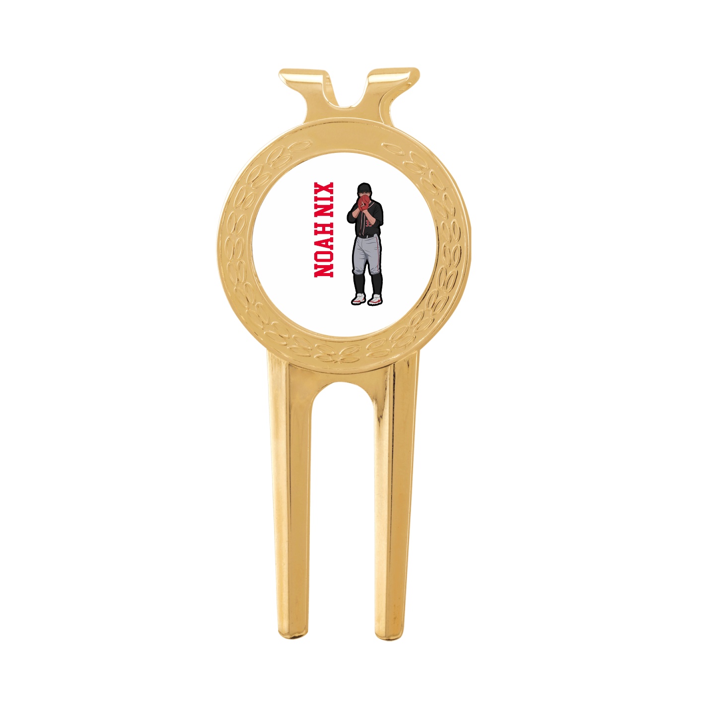 Divot Tool with Ball Marker — Name Vertical in Classic