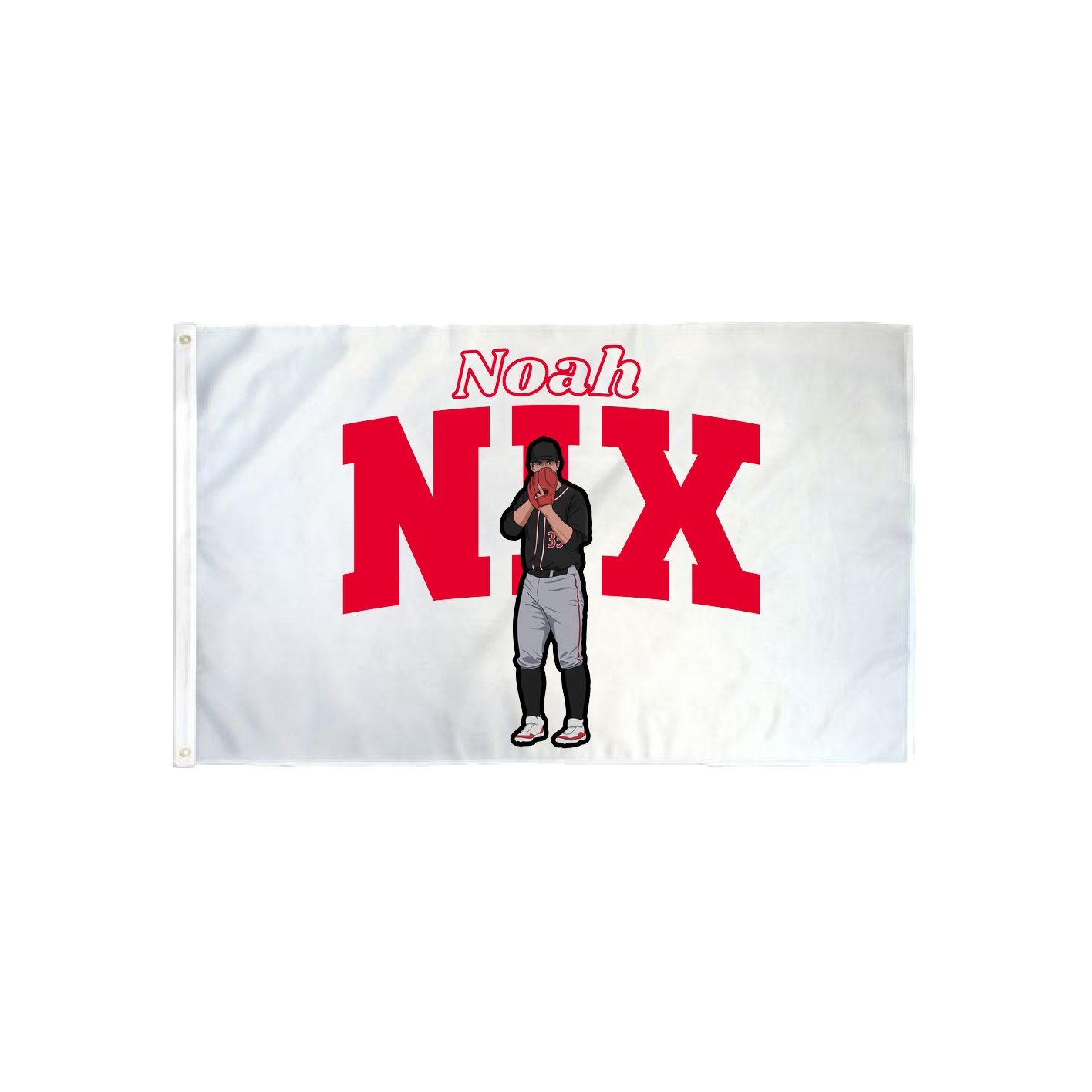 3x5 Flag — Name Arch in Classic