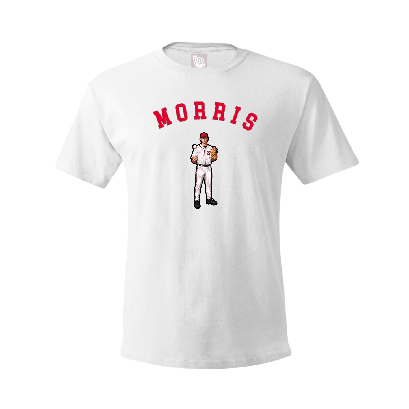 Youth Tee — Shirsey Arch in White