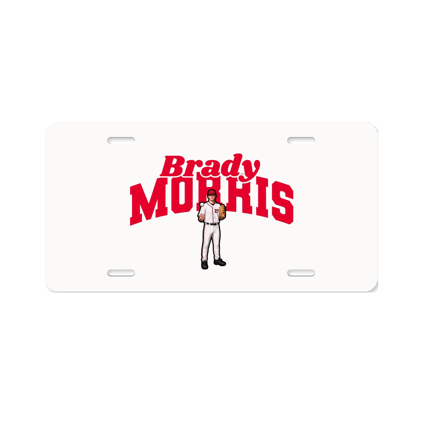 License Plate — Signature Arch in Classic