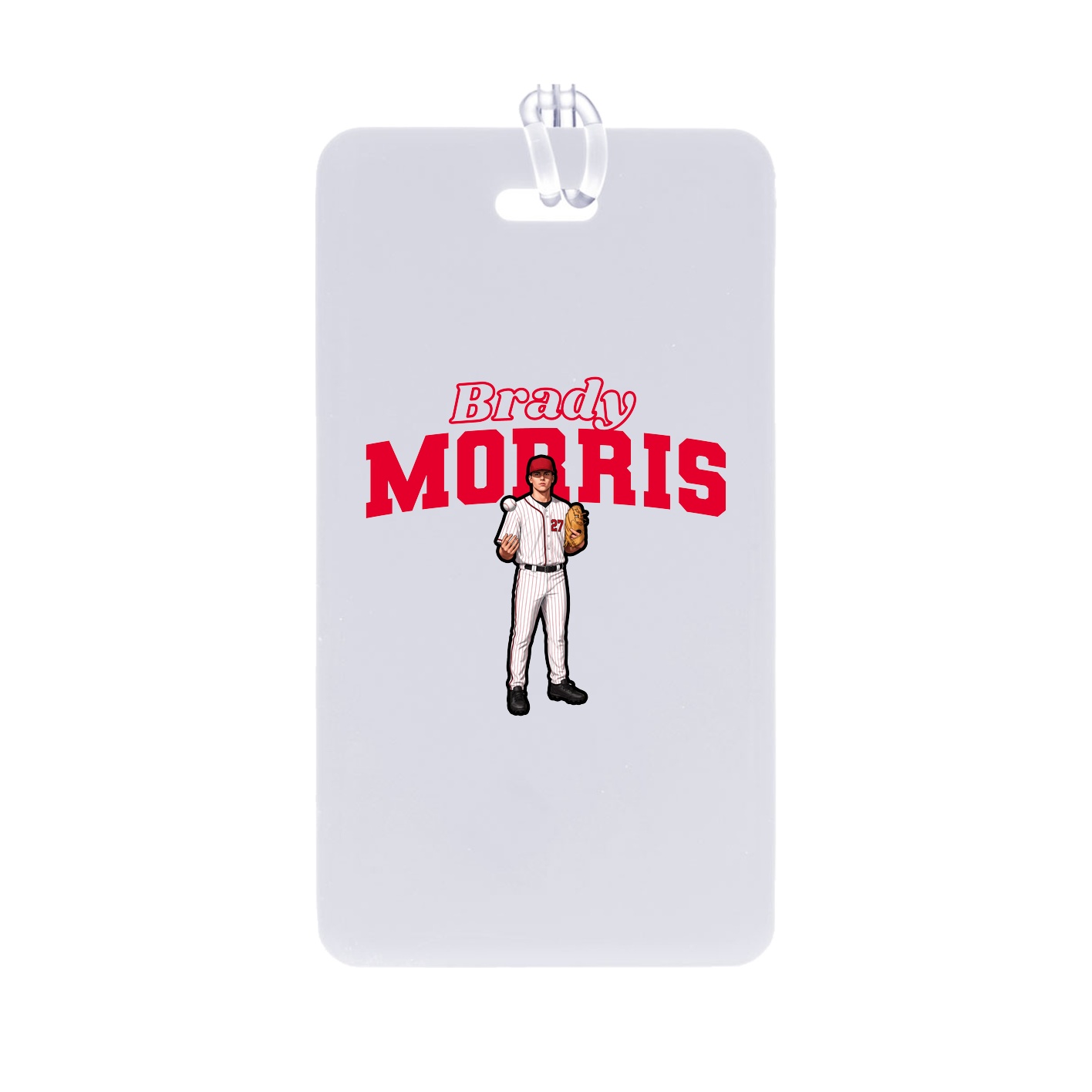 Bag Tag — Name Arch in Classic