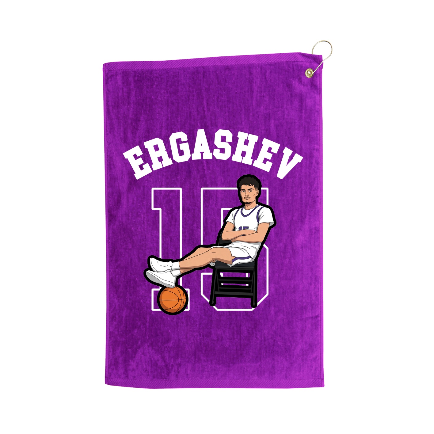 Golf Towel — Shirsey Arch in Purple