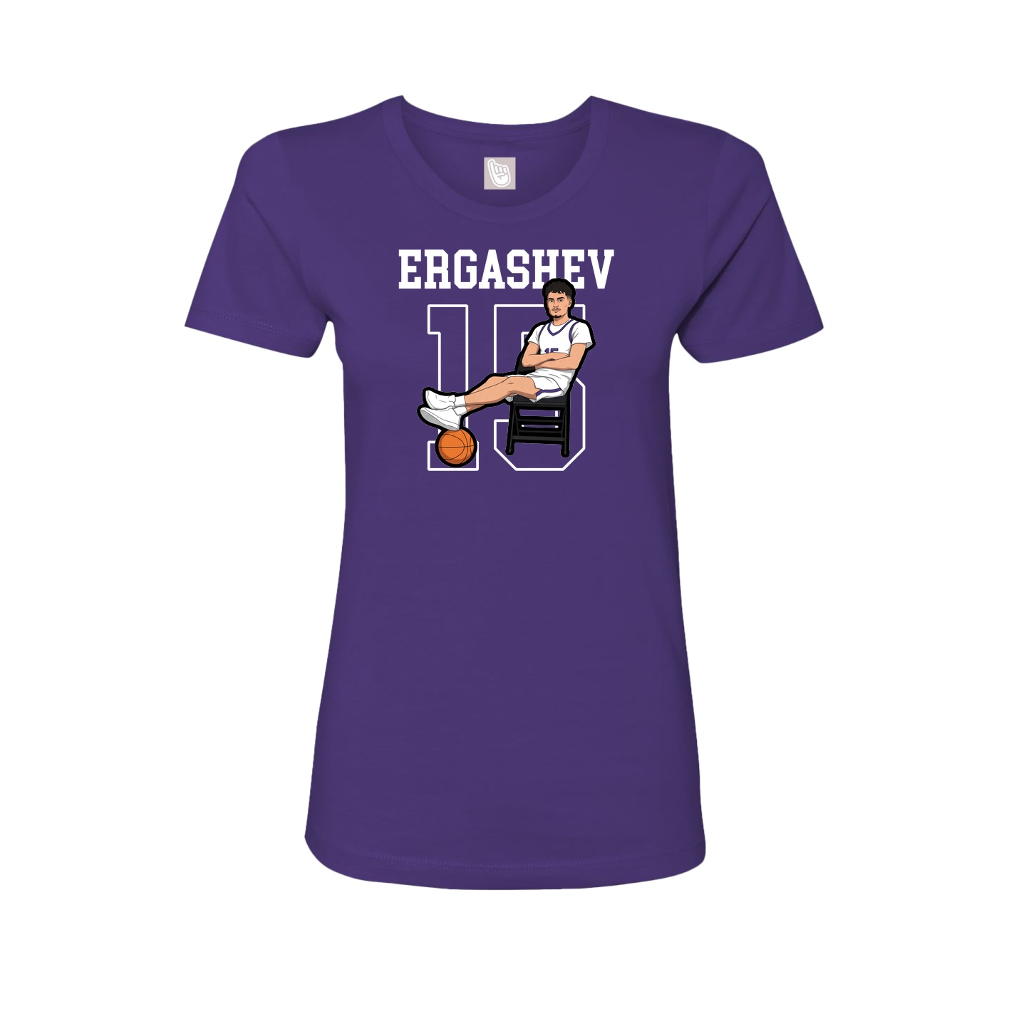 Fitted Women's Tee — Shirsey in Purple