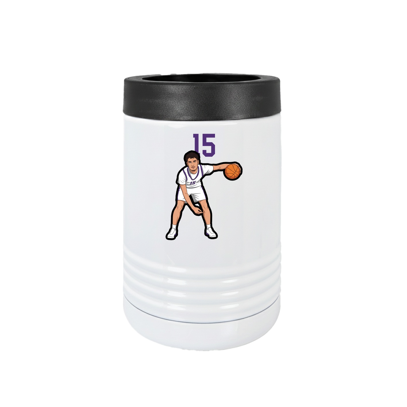 Beverage Holder — Number Top in White