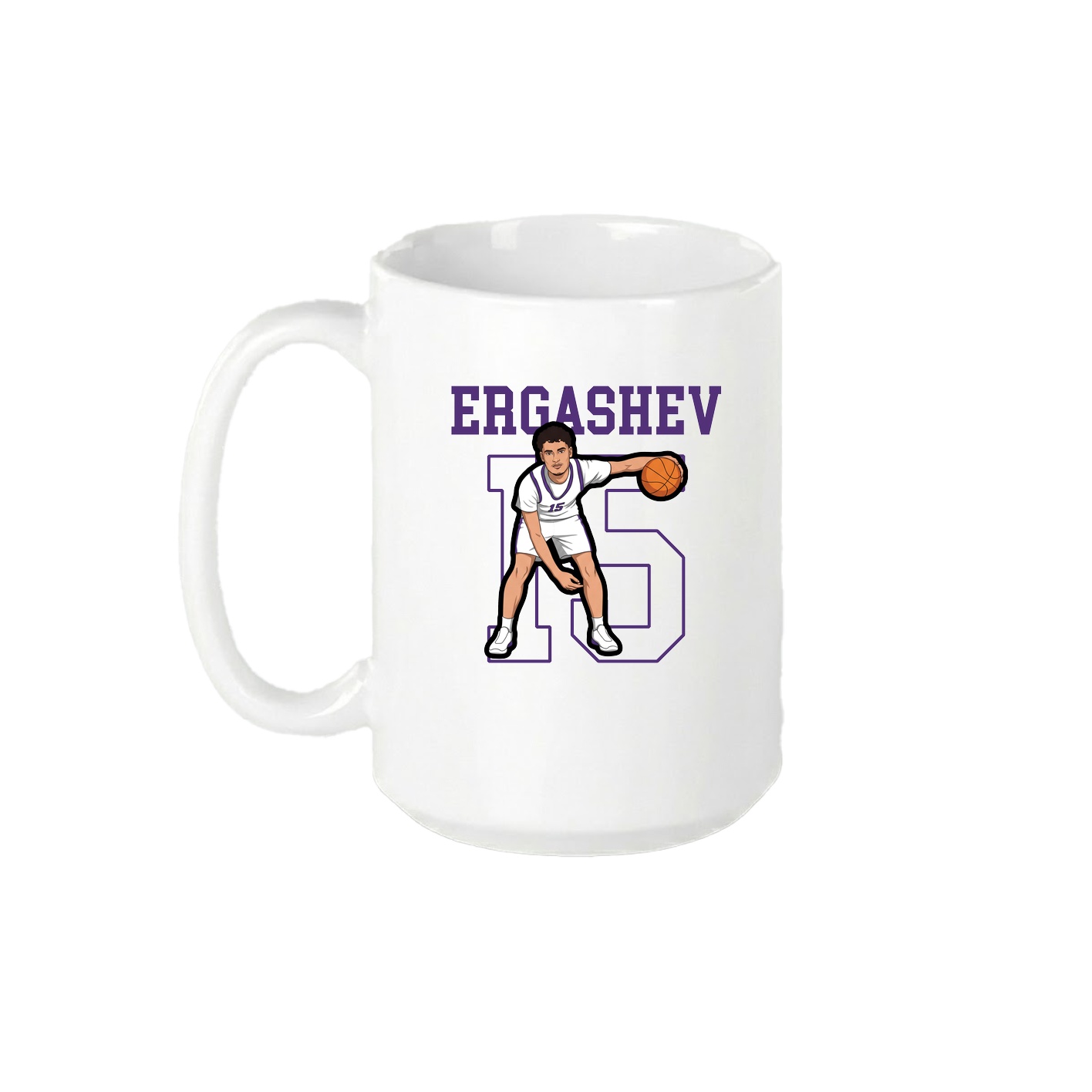 15oz Coffee Mug — Shirsey in White