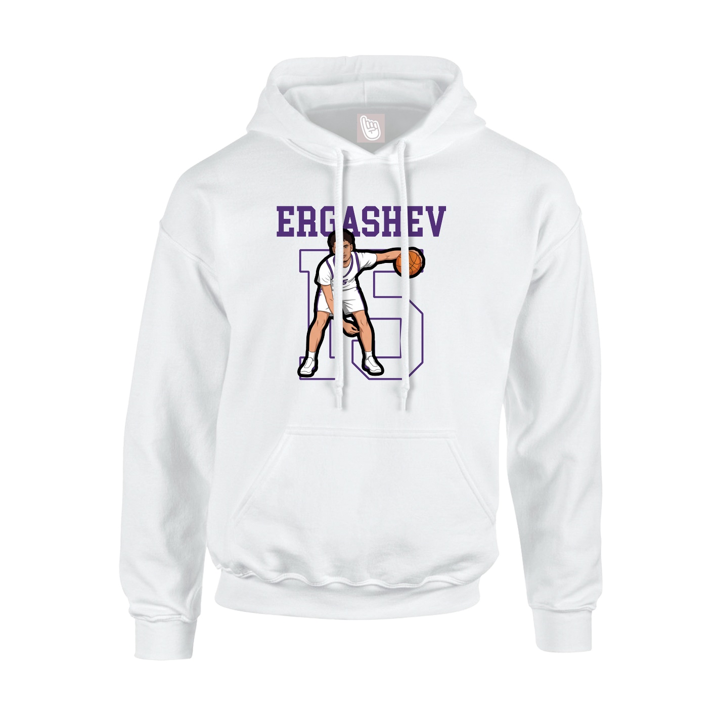 Hoodie — Shirsey in White