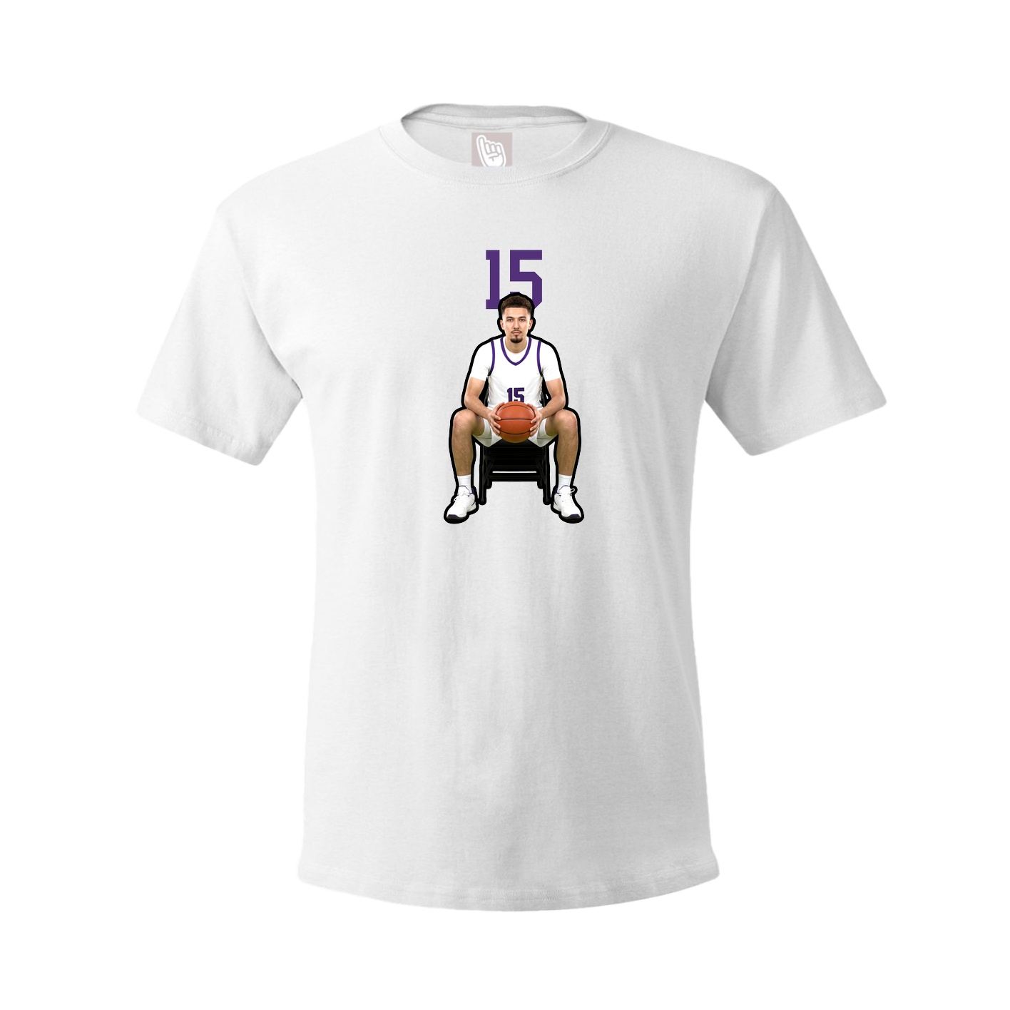 Tee — Number Top in White