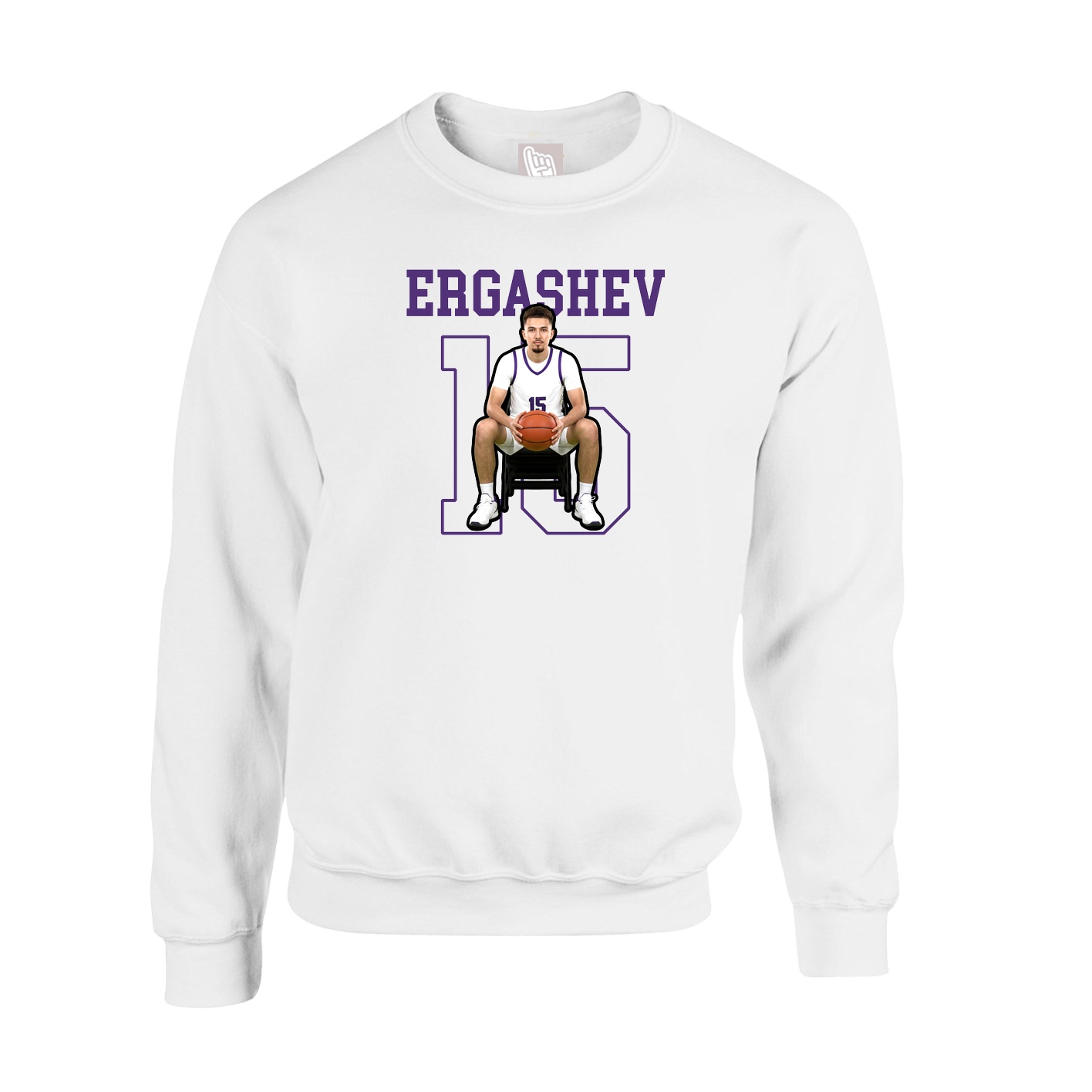 Fleece Crew — Shirsey in White