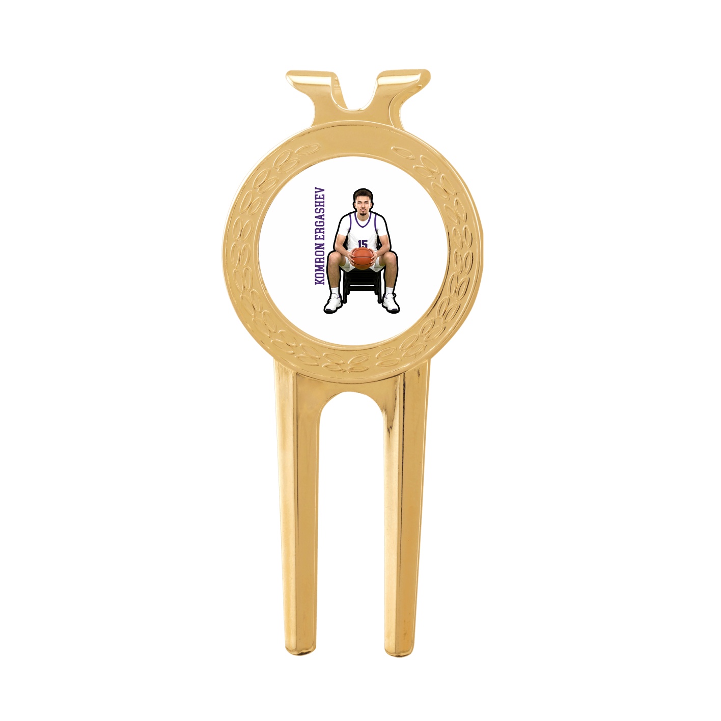Divot Tool with Ball Marker — Name Vertical in Classic