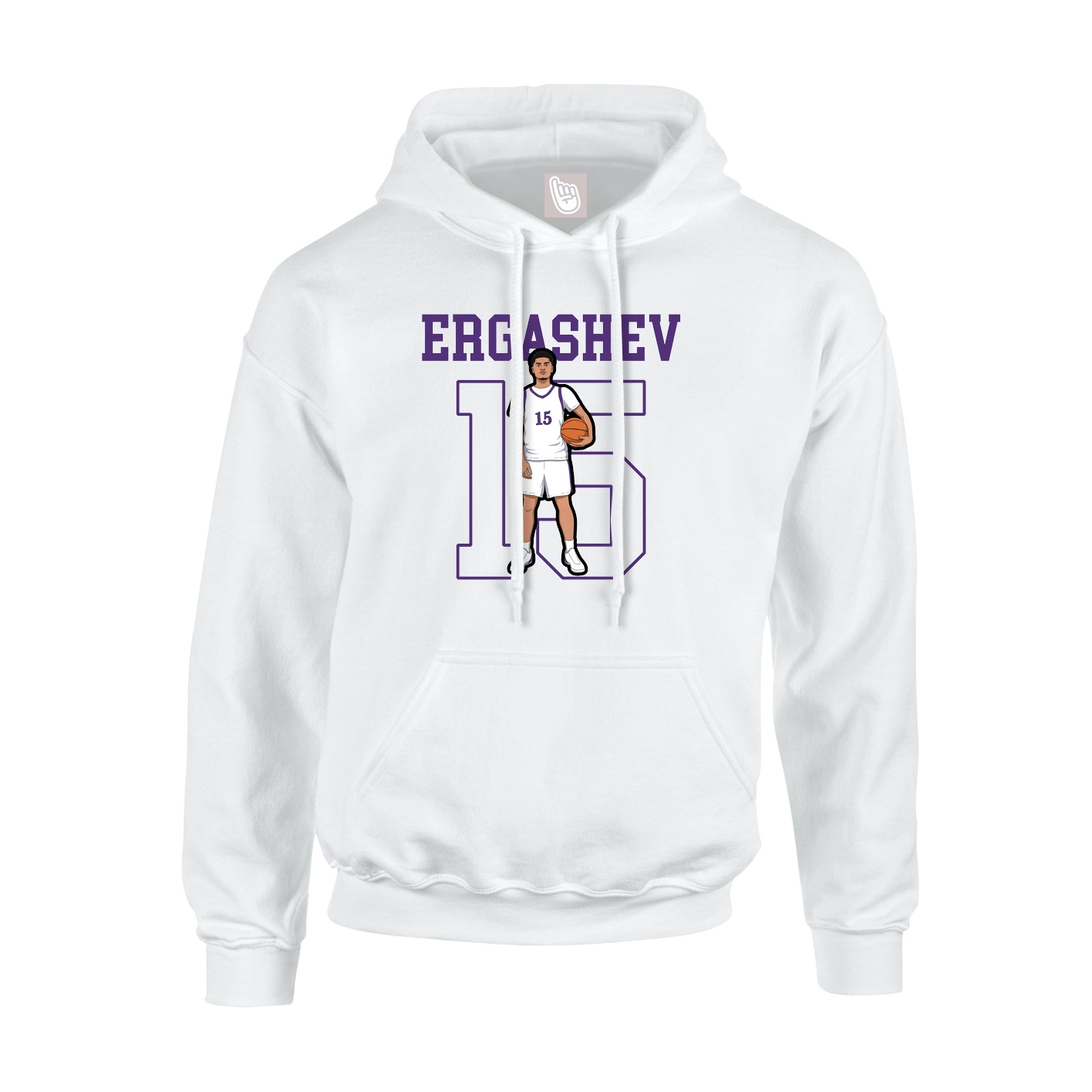 Youth Hoodie — Shirsey in White