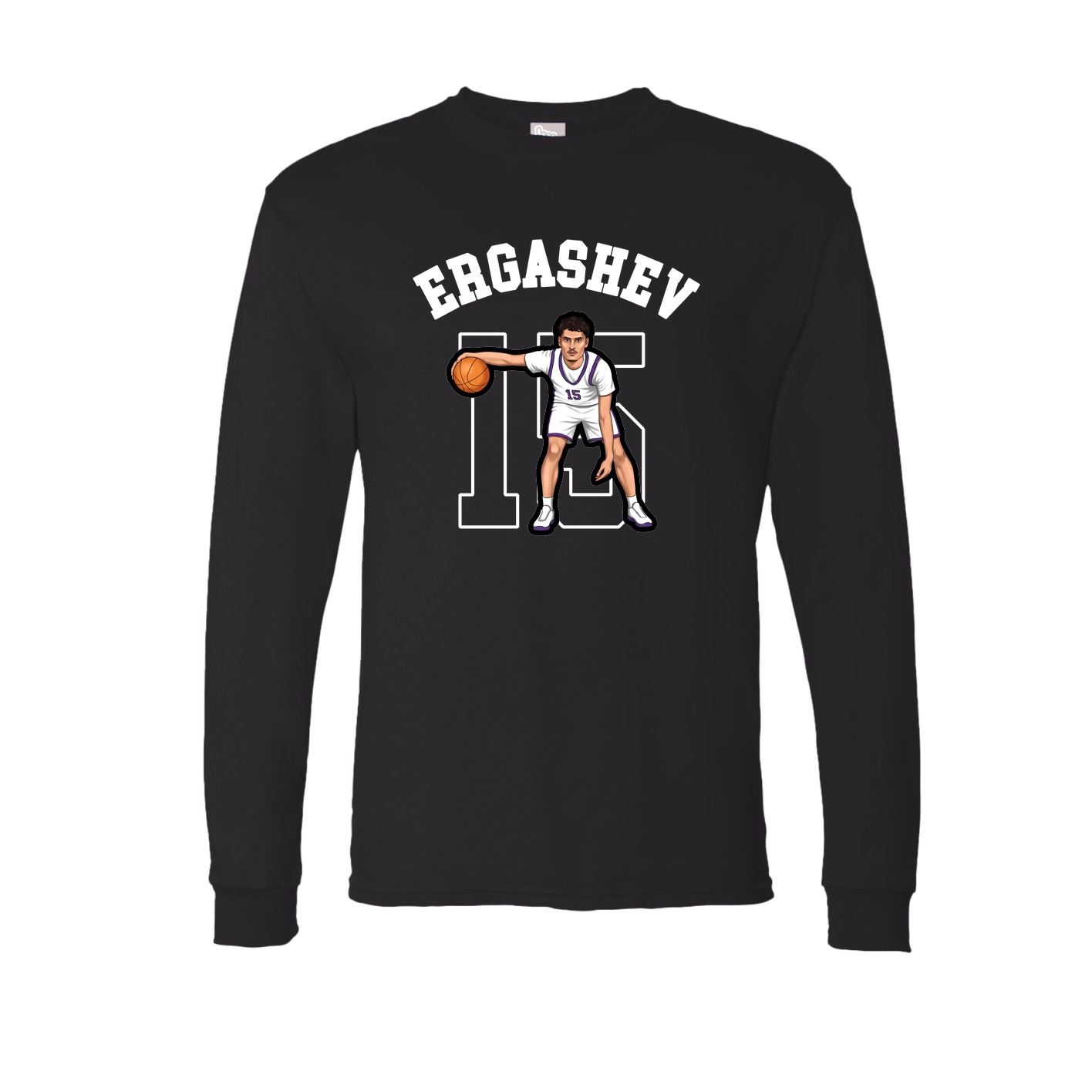 Long Sleeve Tee — Shirsey Arch in Black
