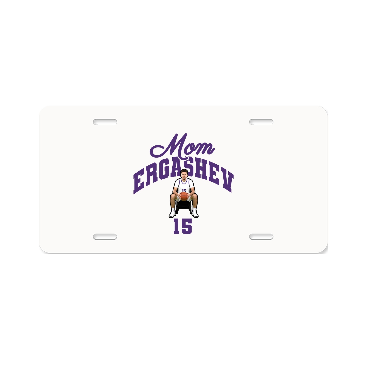 License Plate — Mothers Day Arch in Classic