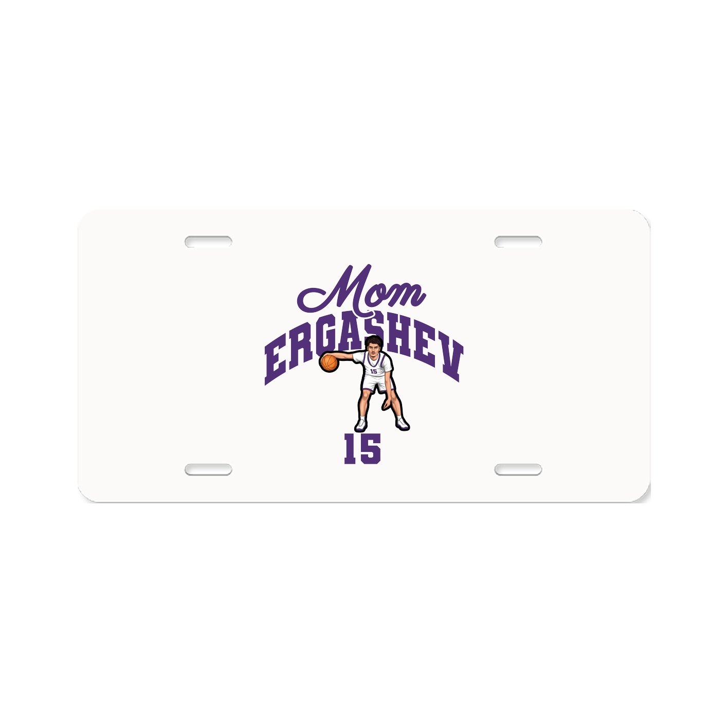 License Plate — Mothers Day Arch in Classic