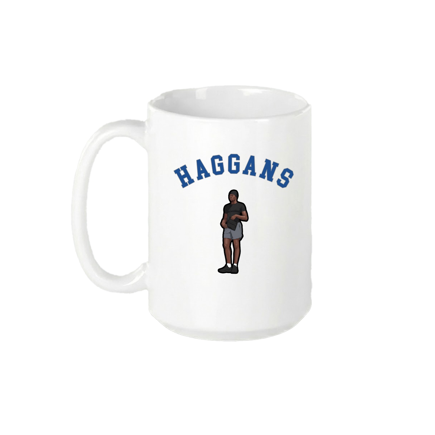 15oz Coffee Mug — Shirsey Arch in White