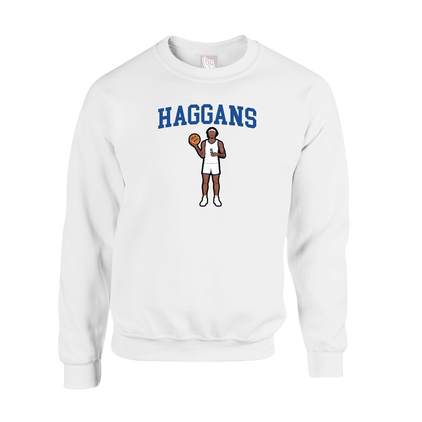 Fleece Crew — Shirsey in White