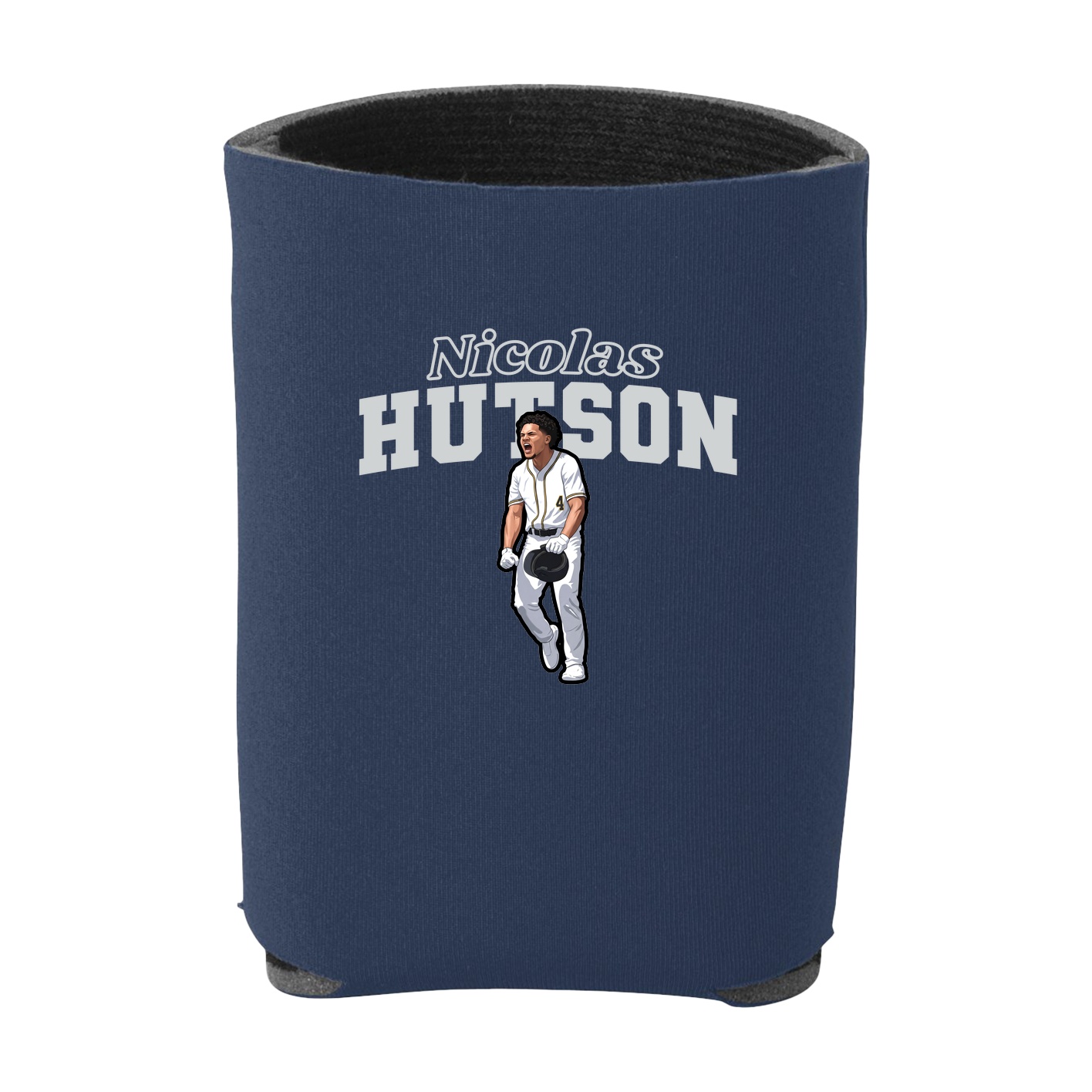 Can Holder — Name Arch in Navy