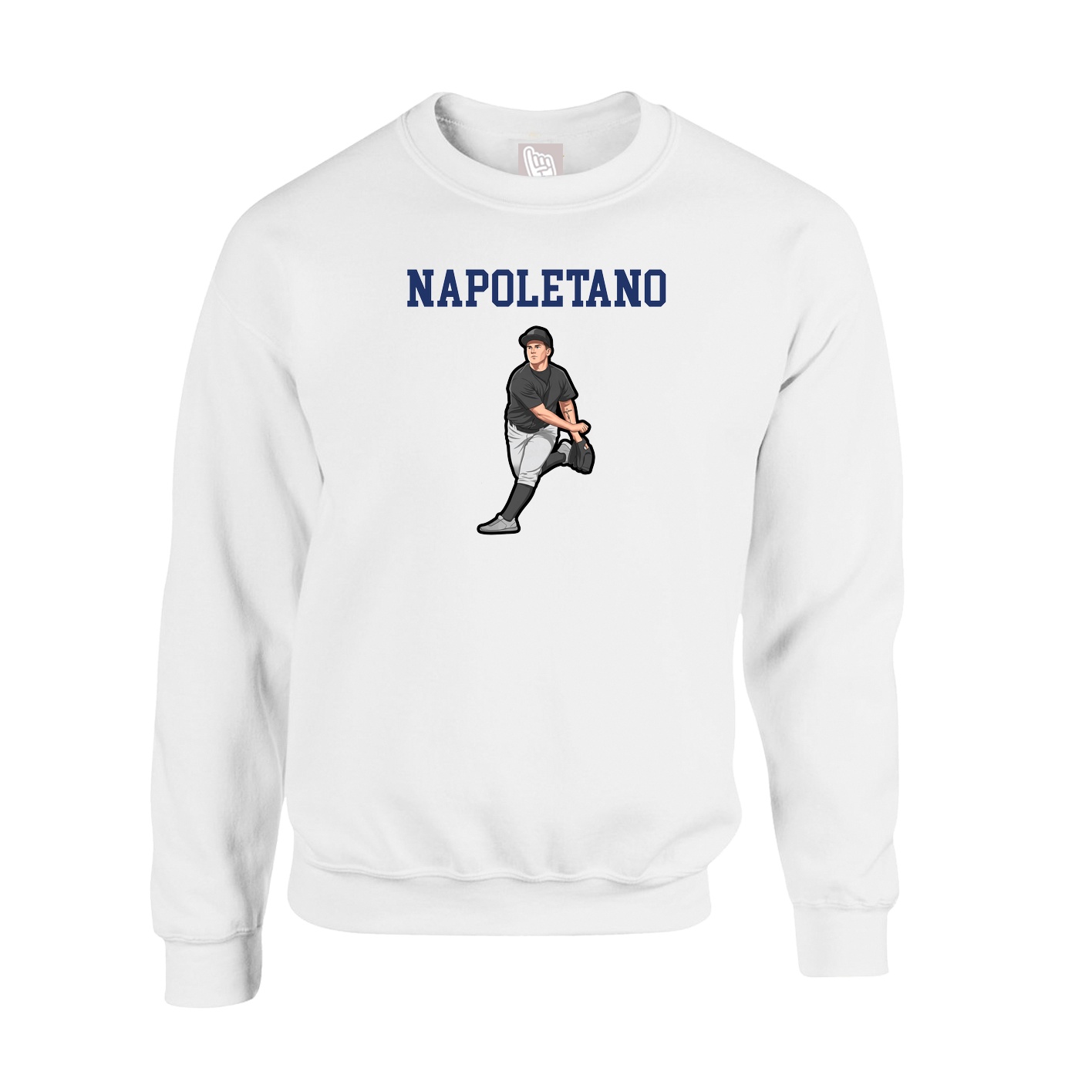 Fleece Crew — Shirsey in White