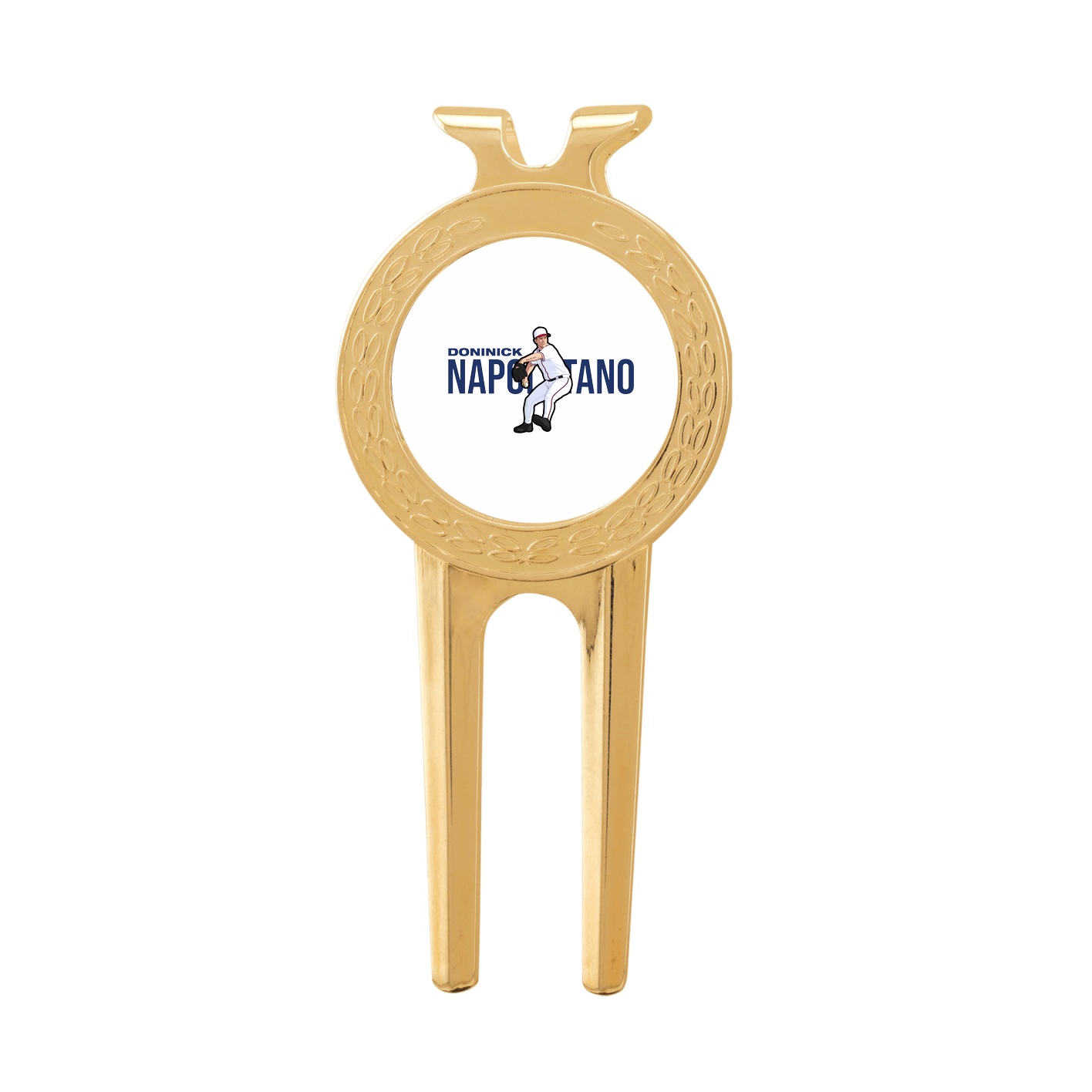 Divot Tool with Ball Marker — Player Name in Classic